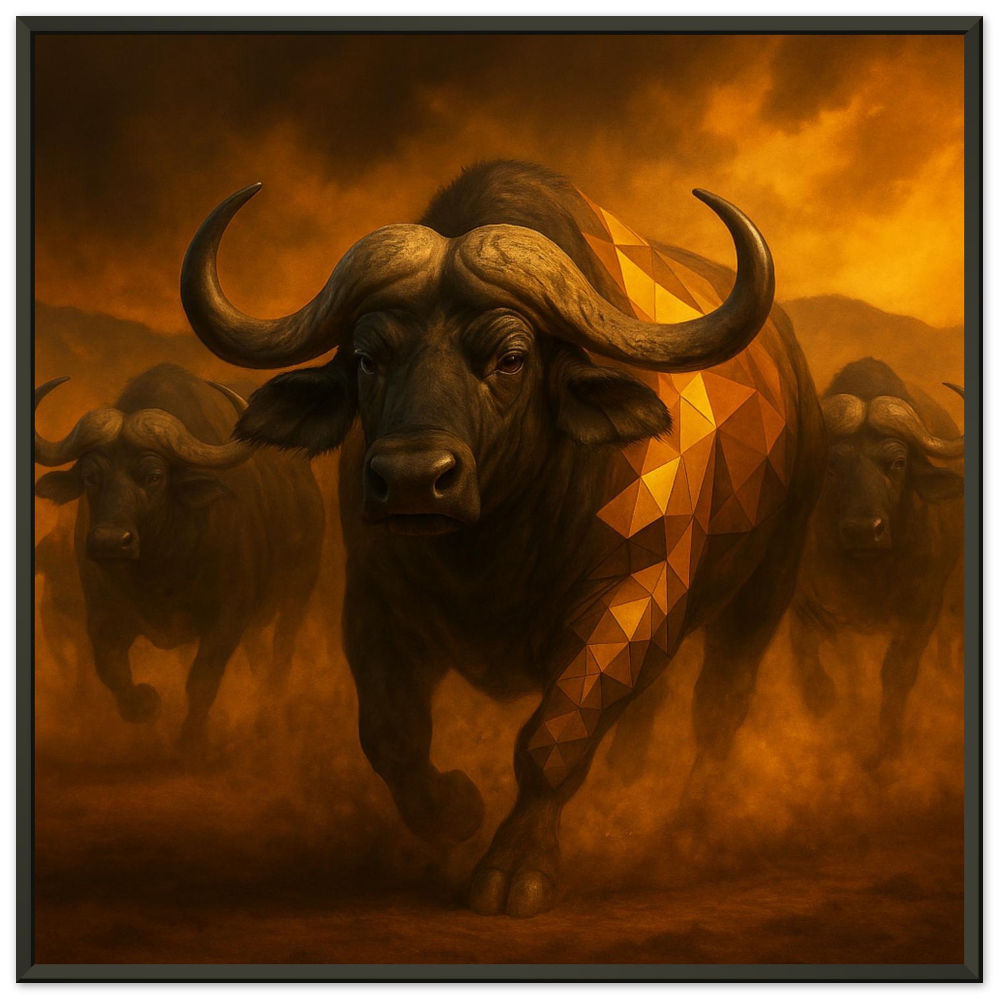 classic semi glossy paper metal framed poster buffalo 03f00a4b-037b-46df-8fd9-ec8ebfaed748