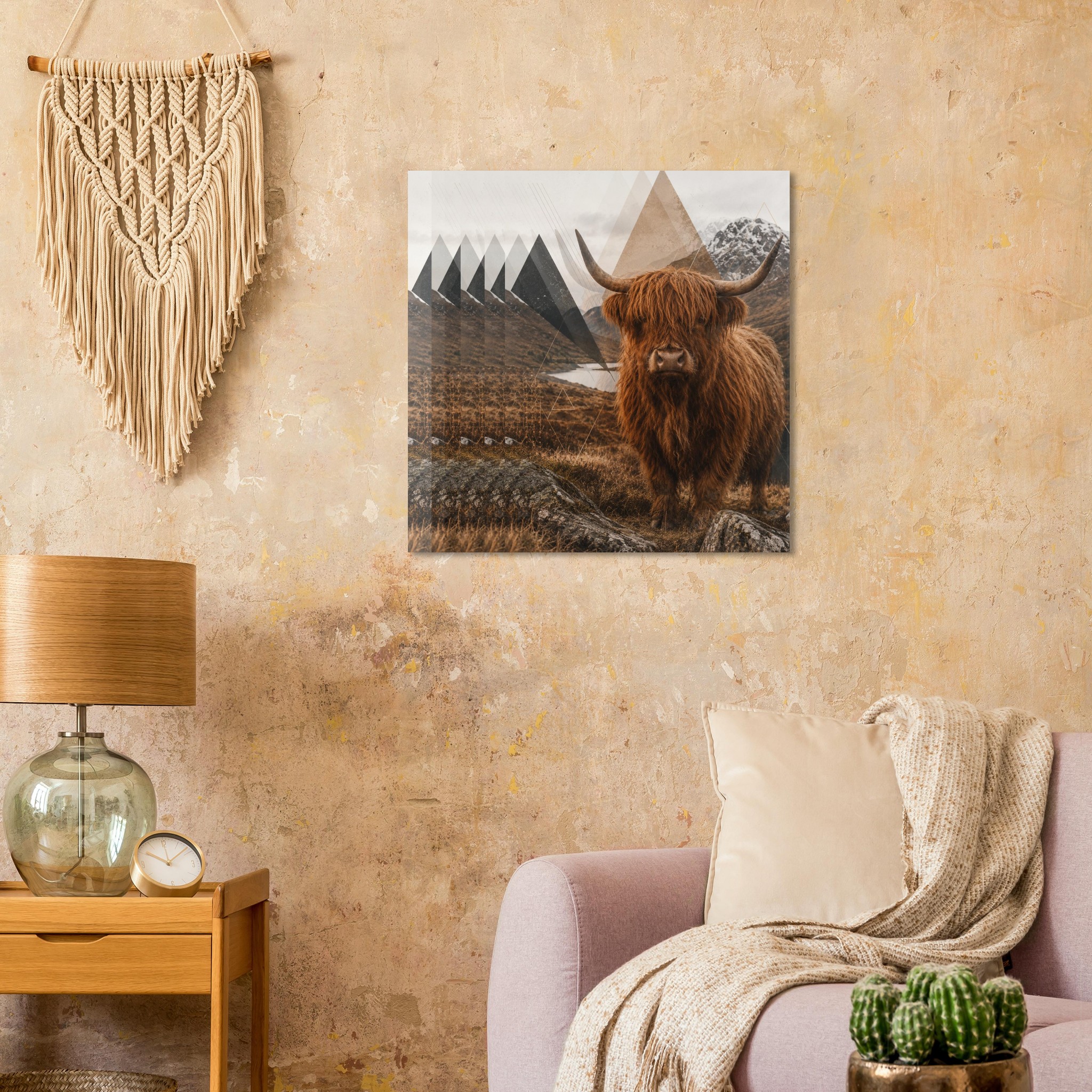 classic semi glossy paper poster highland cow 071e5de3-dd0d-497c-9596-2abf2022e842