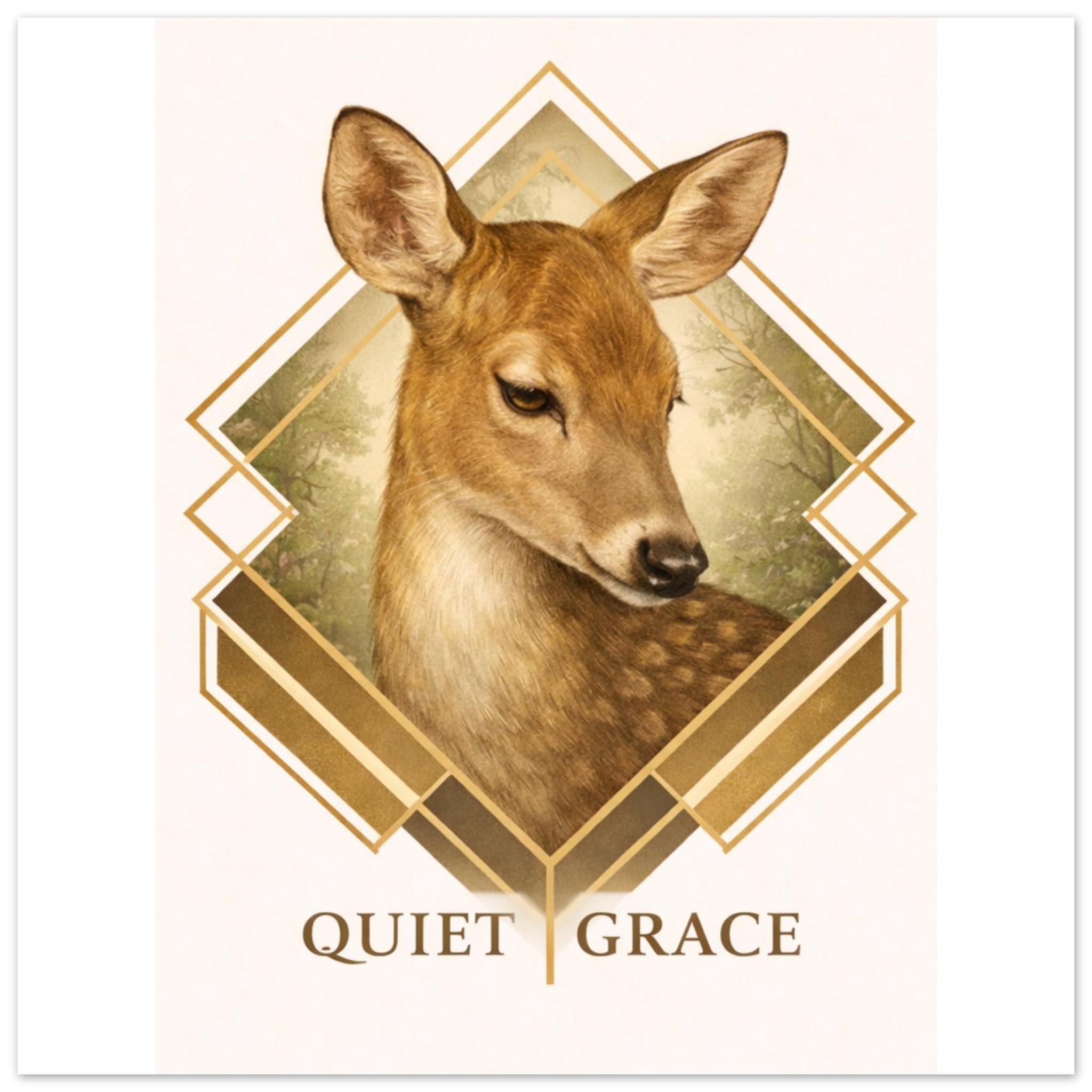 classic semi glossy paper poster, deer 077dfe7b-ec8f-4c55-b4ed-38c559edac8d