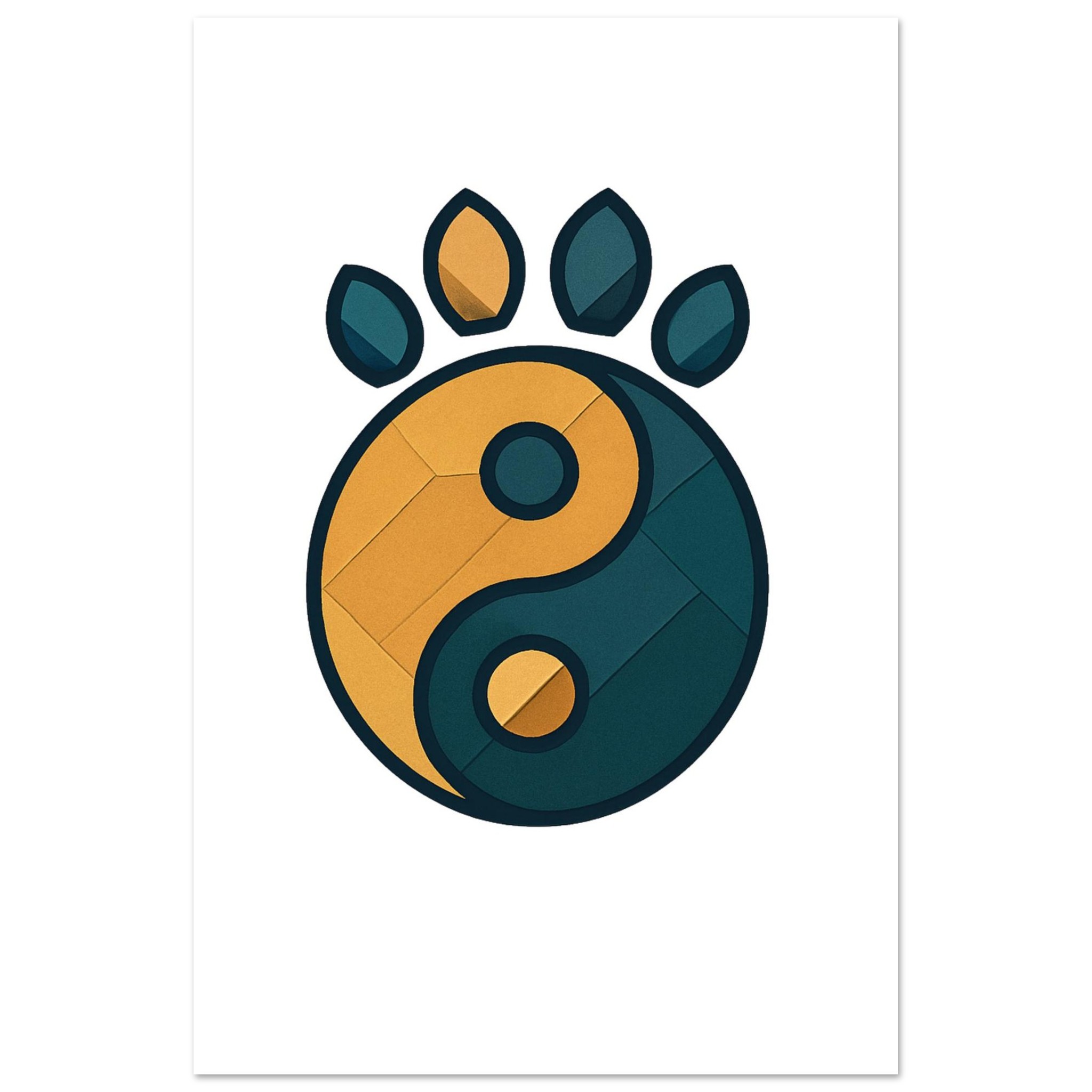 classic semi glossy paper poster yin and yang 0920d1ae-35e6-4009-b762-a1b1797b44fc