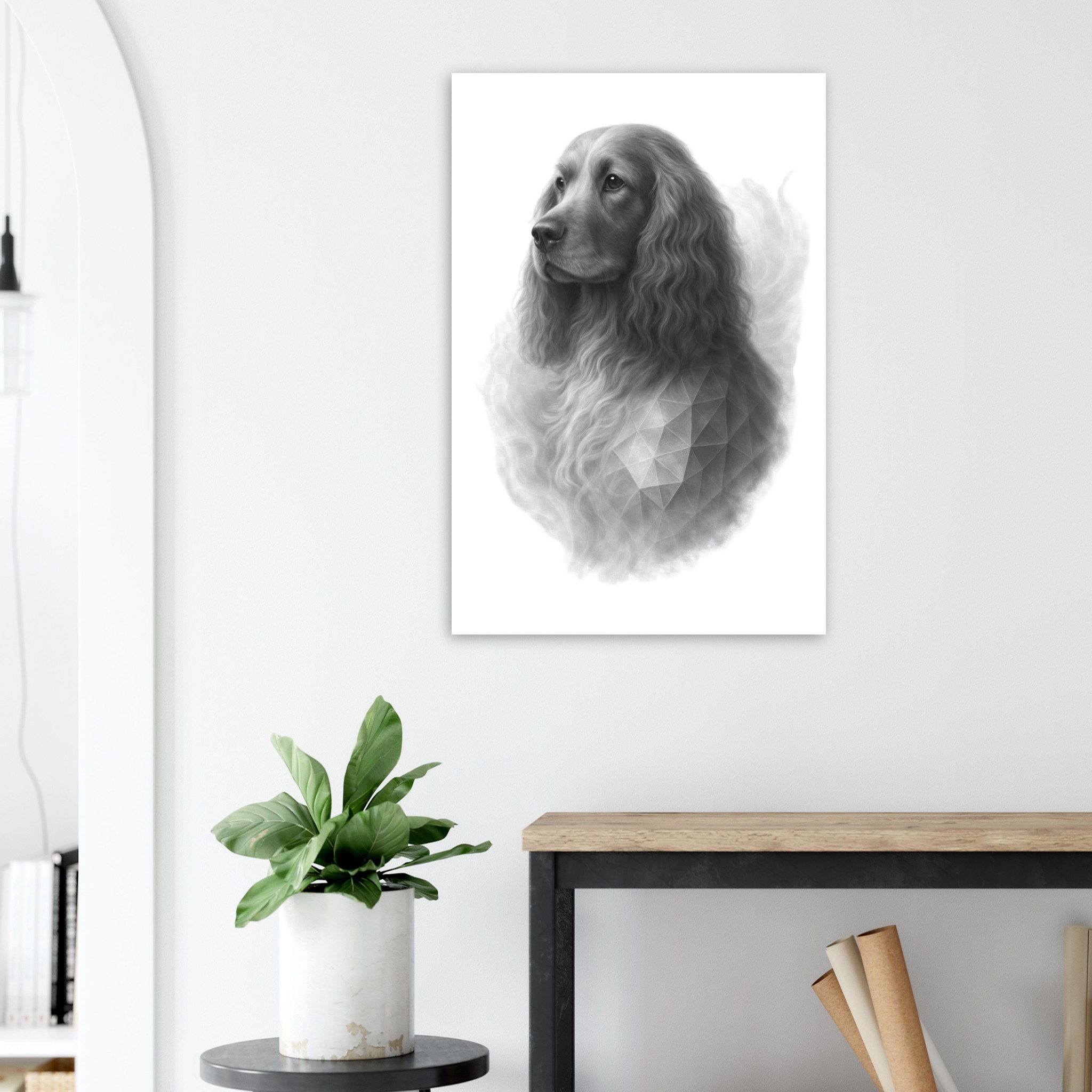 premium semi glossy paper poster cocker spaniel 0b757f87-52cc-4969-b20f-3a13dc52b053