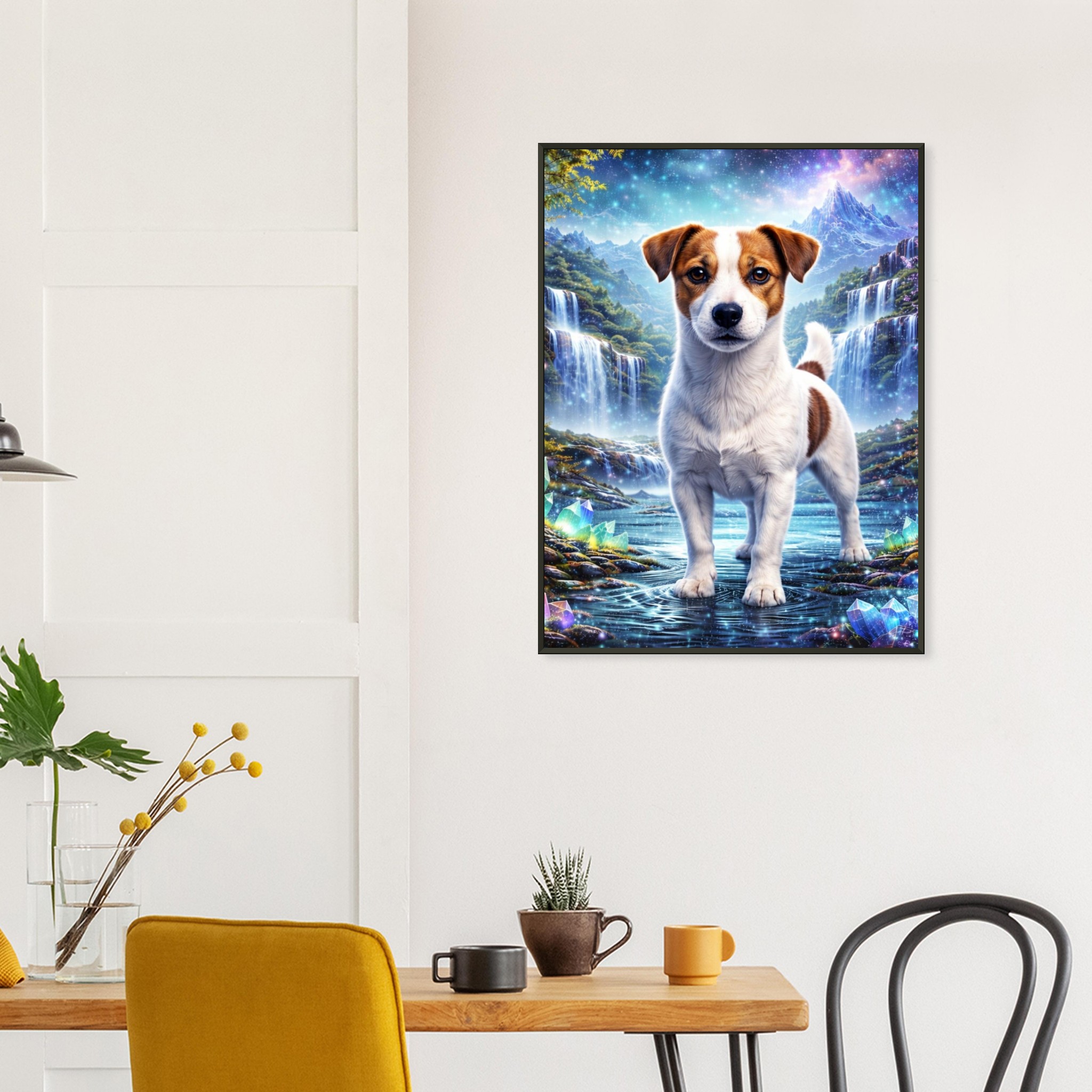 classic semi glossy paper metal framed poster jack russell 0db7d475-cb39-4b21-88c5-0d6171d5233a