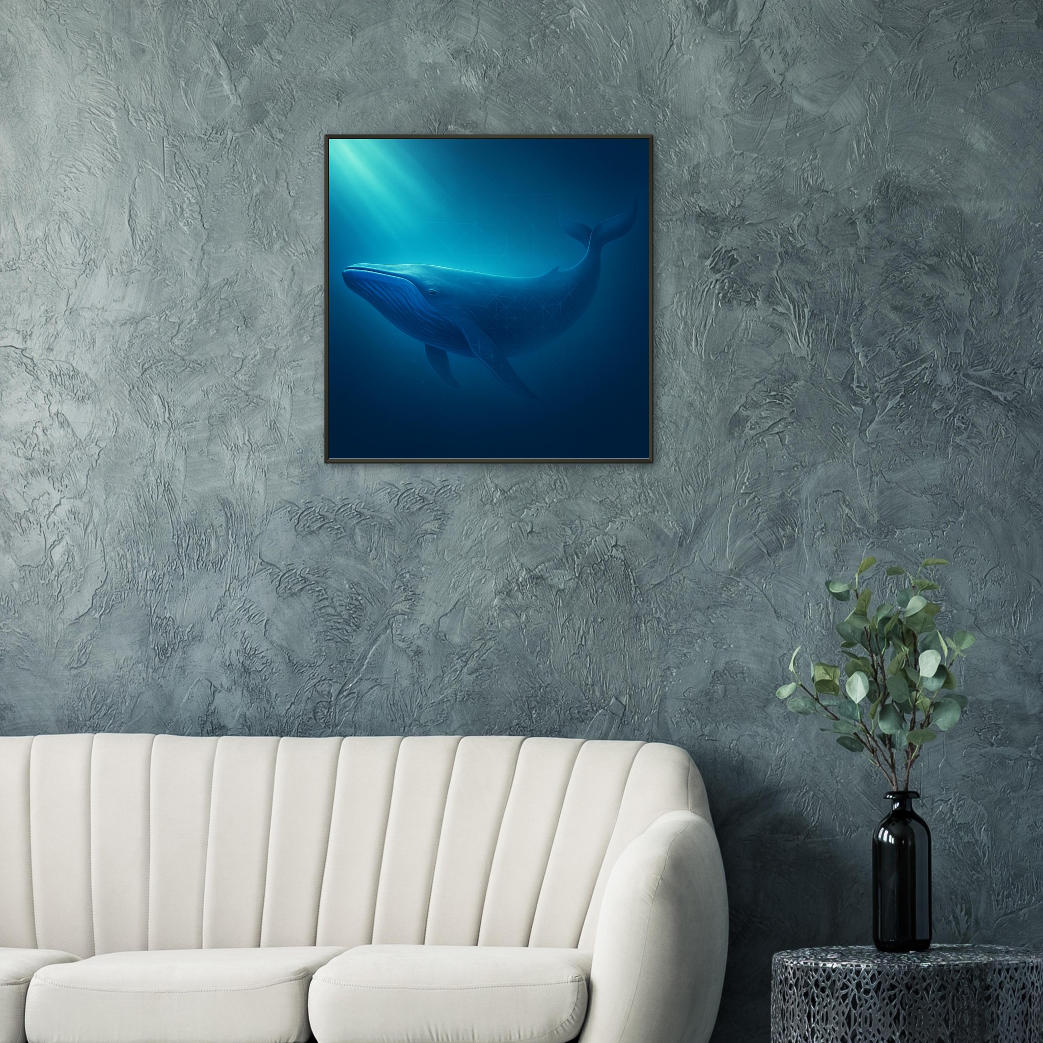 classic semi glossy paper metal framed poster humpback whale 0e63b385-b992-481f-b1e3-603de355d722