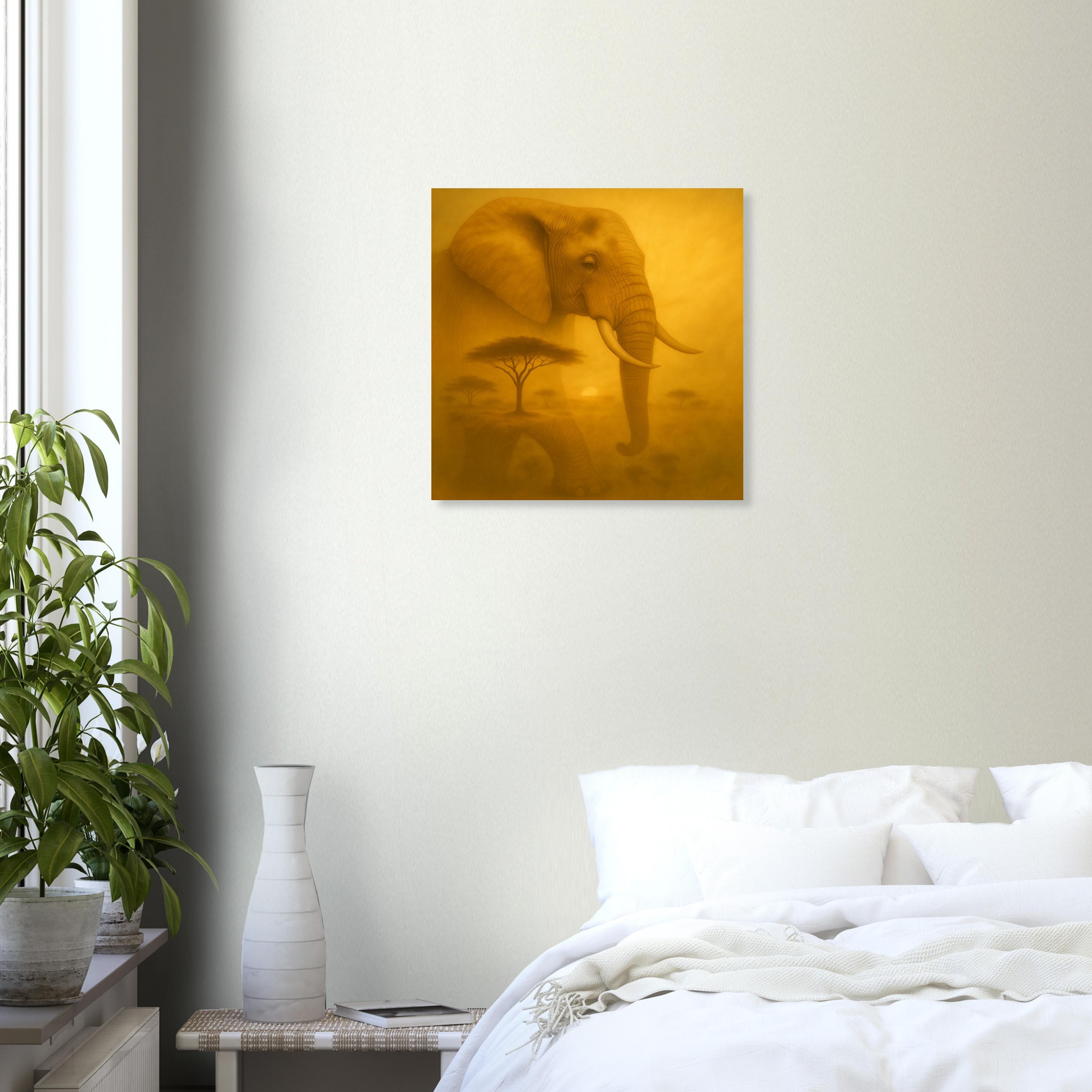 classic semi glossy paper poster african elephant 0e7ce394-86dd-482d-a5d7-3ead46141bd8