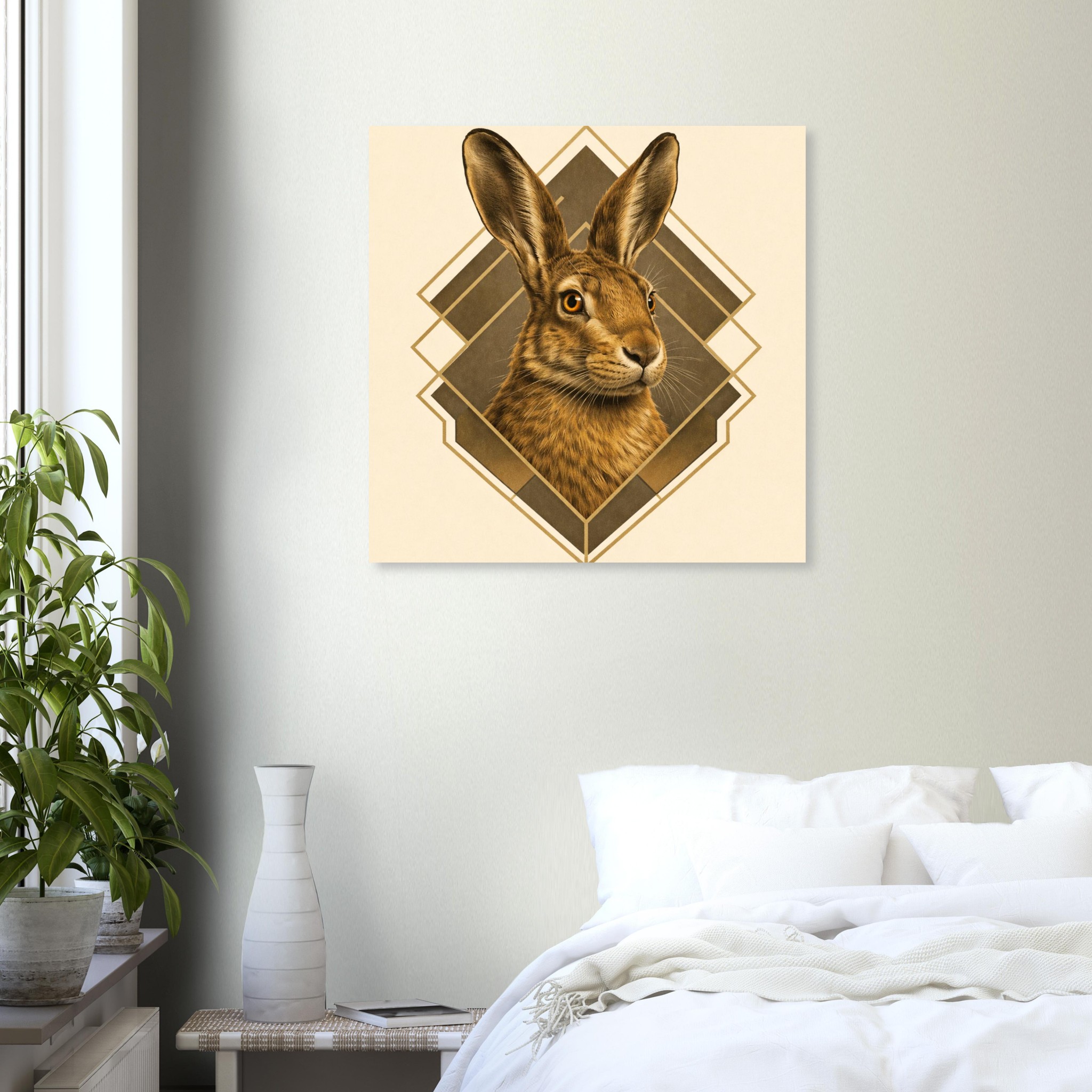 classic semi glossy paper poster hare 1415cde0-a005-41bc-ad1c-cf3365ace971