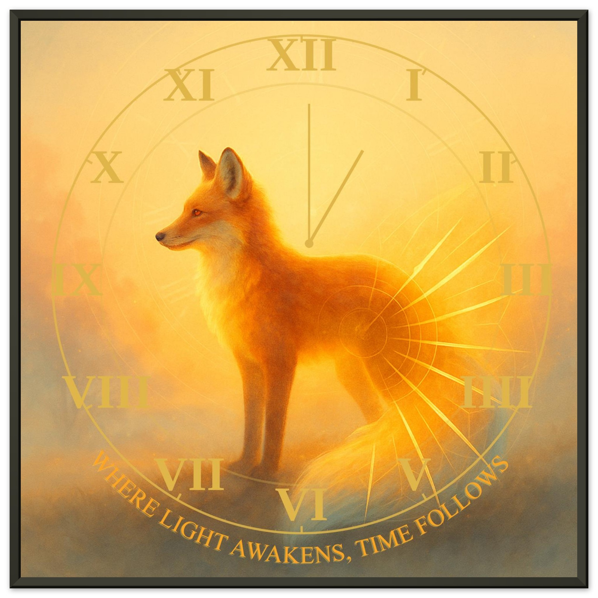 classic semi glossy paper metal framed poster, timekeeper 16c703a8-4c1c-413e-9952-97d2a3ec0aaf