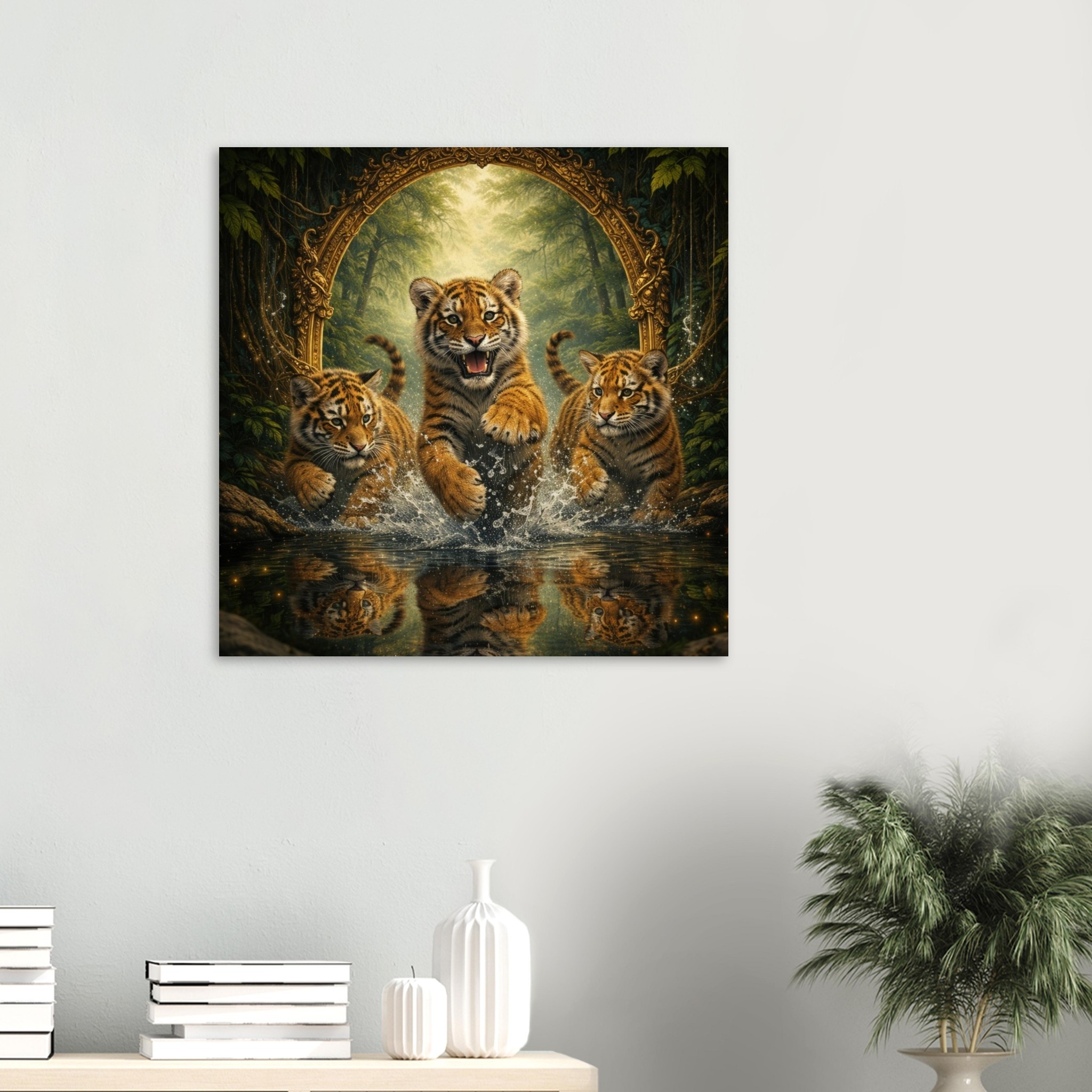 classic semi glossy paper poster tiger cubs 185422a0-929b-419e-9878-5ef2f38b40b1