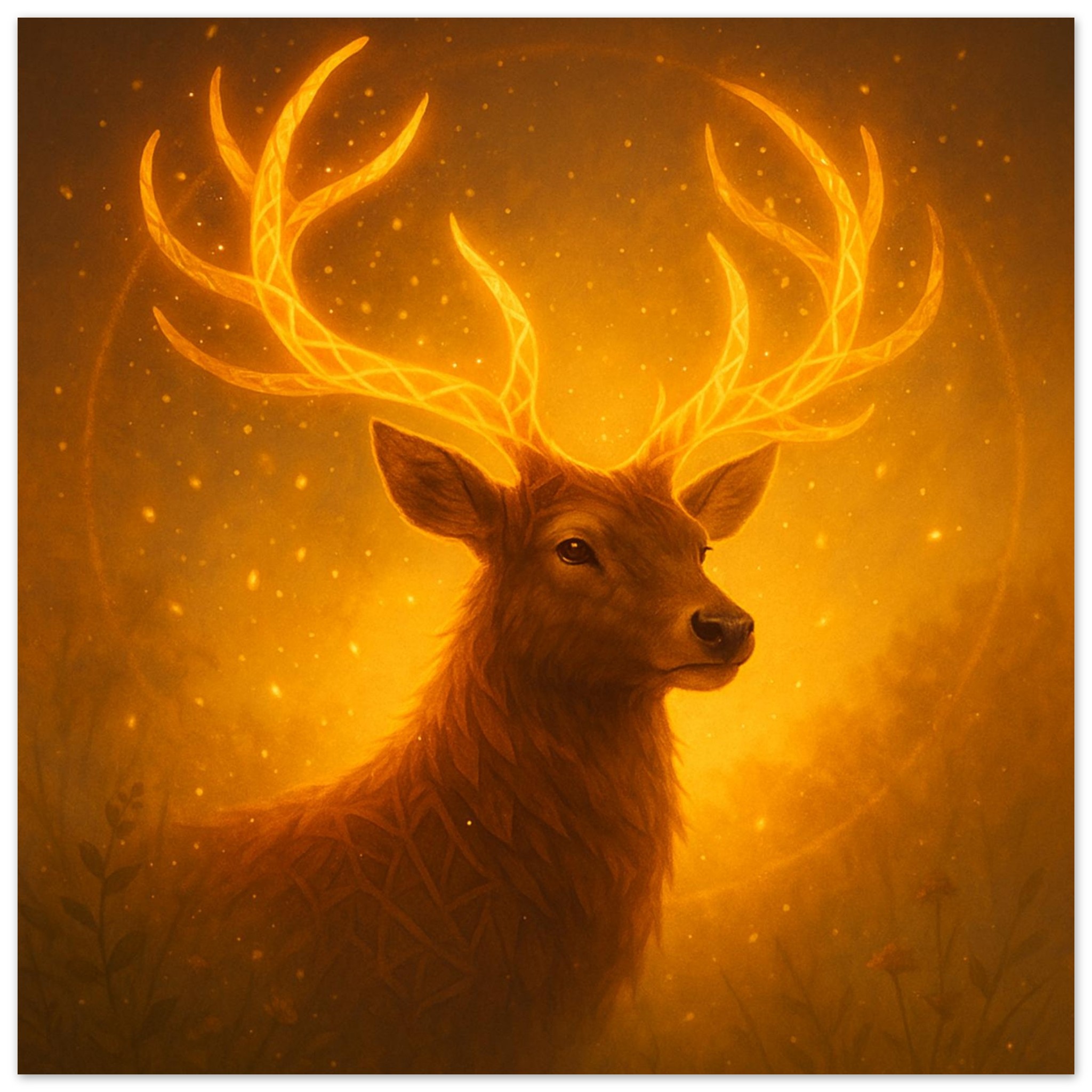 classic semi glossy paper poster, stag 18793148-2a83-4741-a5ab-75e5ae10b9f1