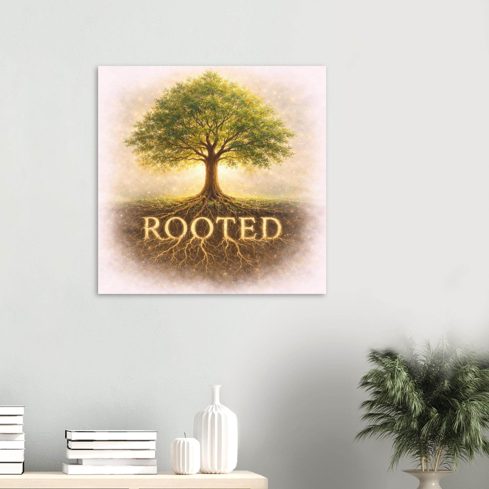 classic semi glossy paper poster rooted tree 1b9c0626-c85c-45e1-b0fb-748b374813c5