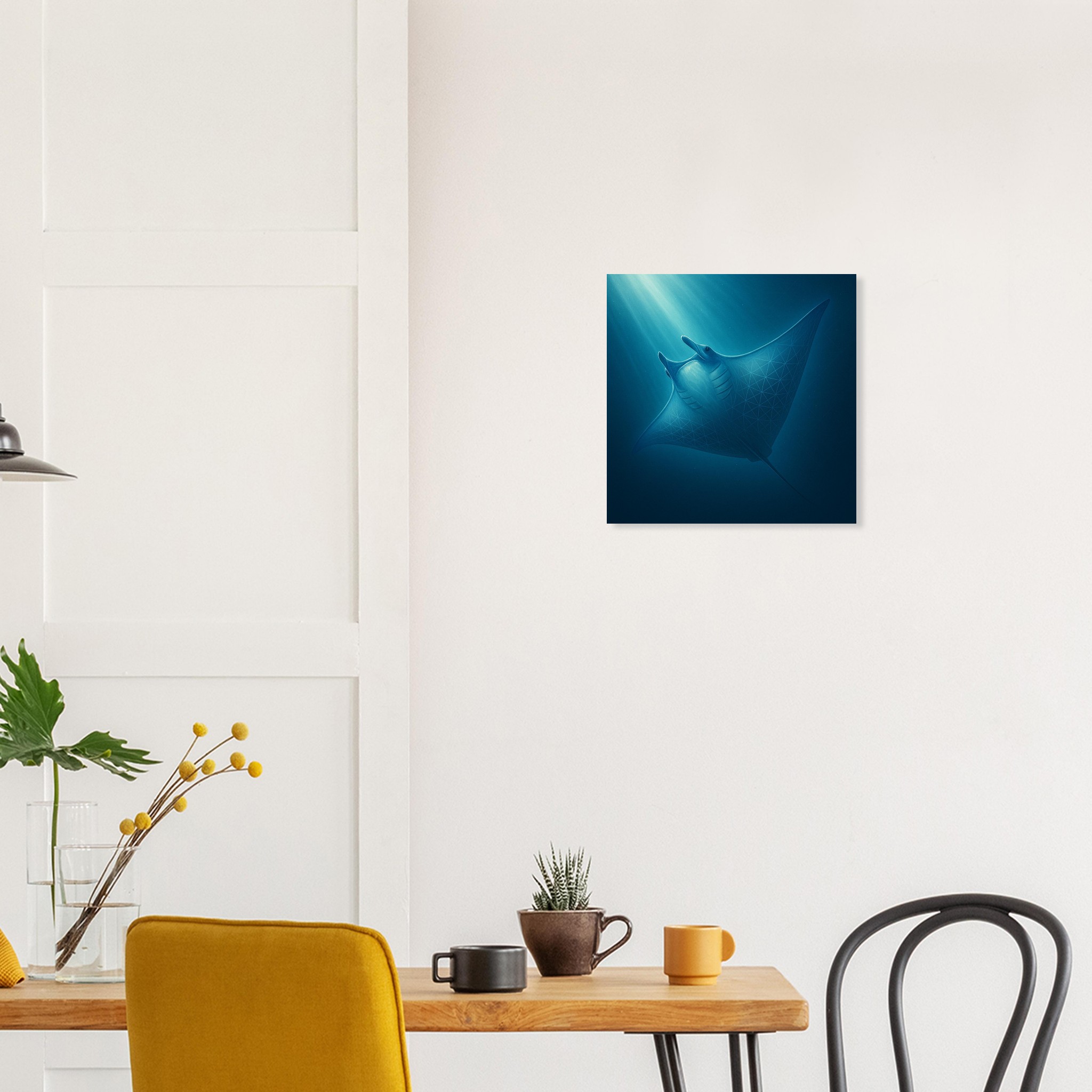 classic semi glossy paper poster manta ray 1c7bc0da-f78c-4a70-9e66-459ecfe076e9