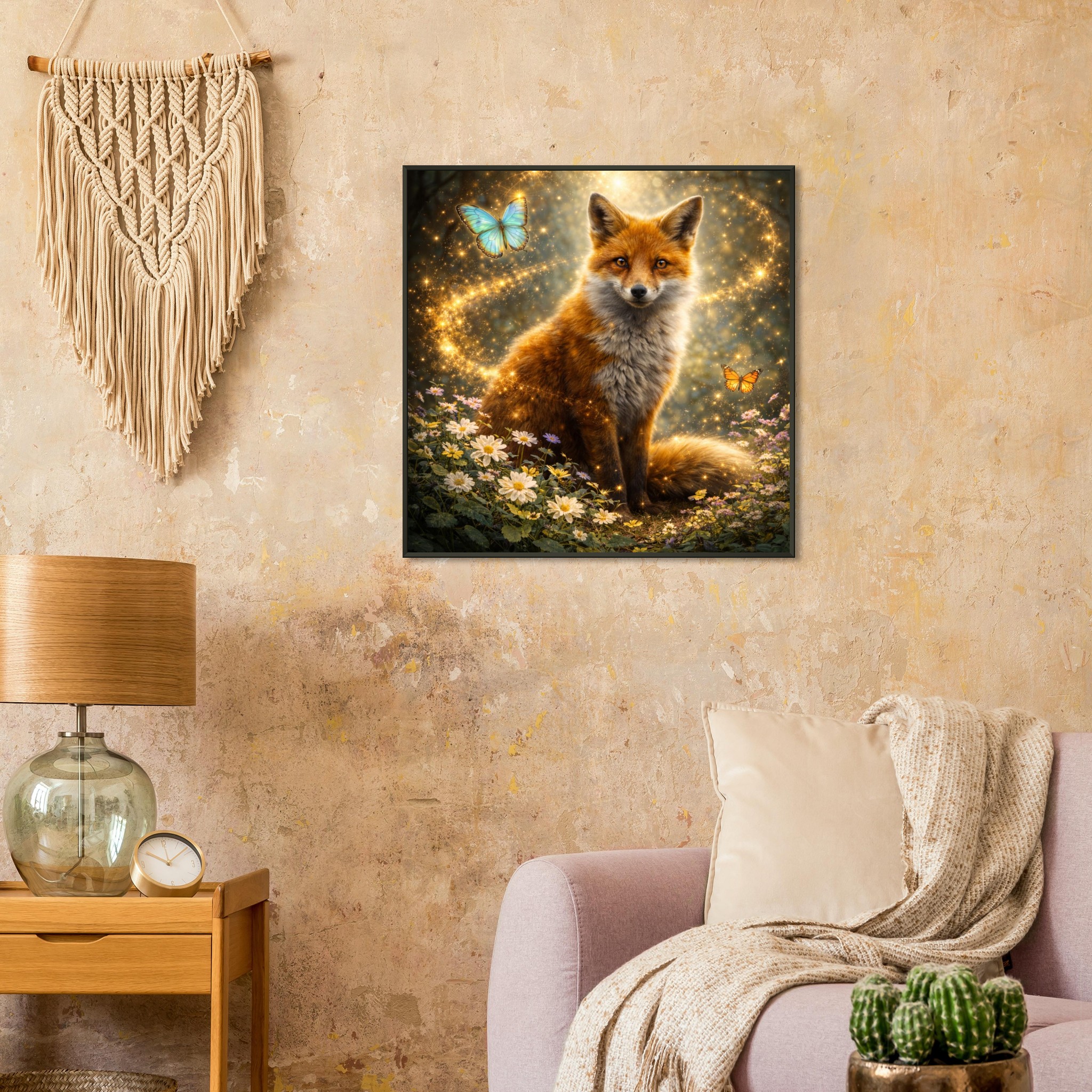 classic semi glossy paper metal framed postered fox 1df449f1-1f25-477c-aab2-435b58a00b29