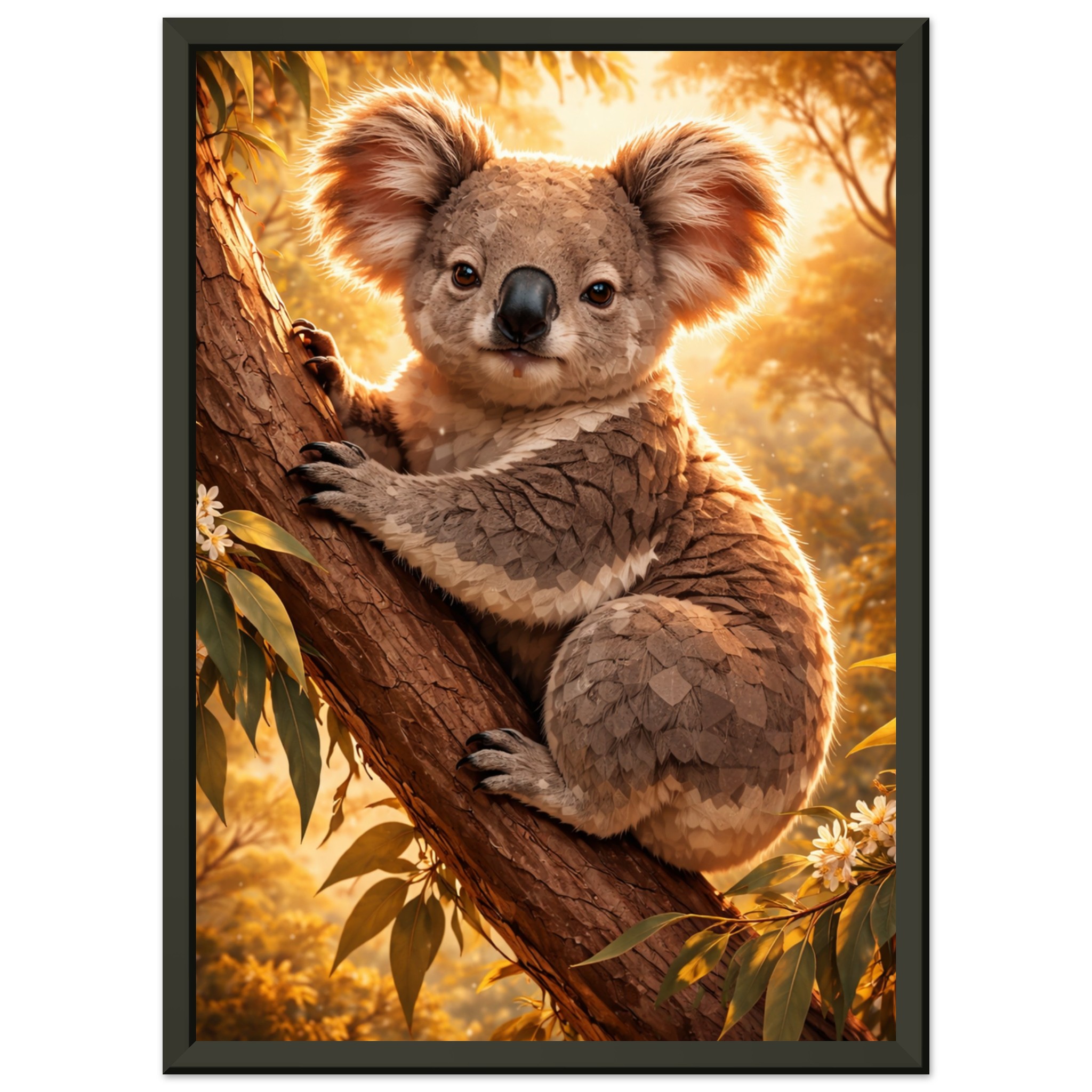 classic semi glossy paper metal framed poster koala art 1f1669a7-2082-407c-acd2-ec1b8da420e9