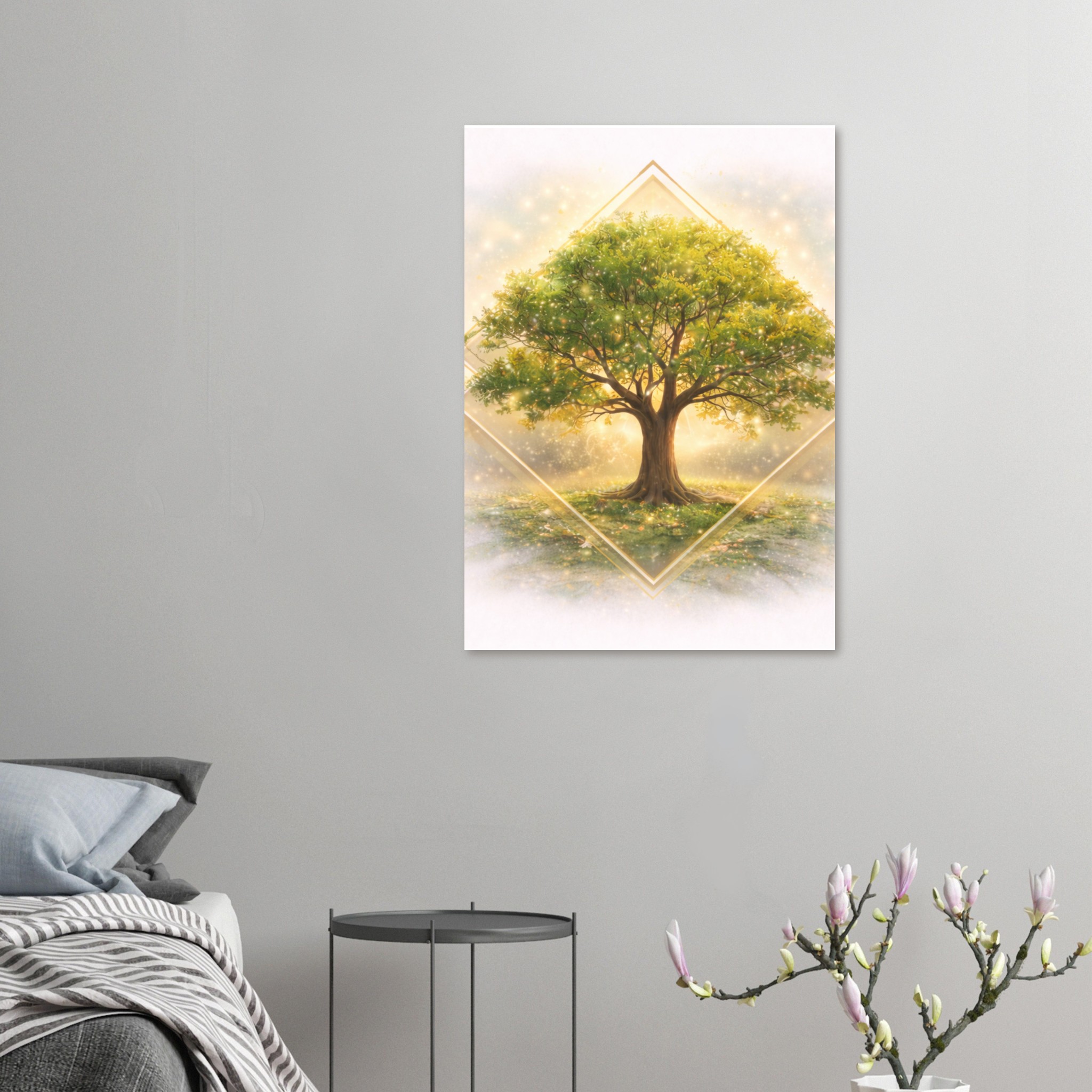 classic semi glossy paper poster summer tree 1f710209-04ba-4fc0-8875-73a8732c4be7