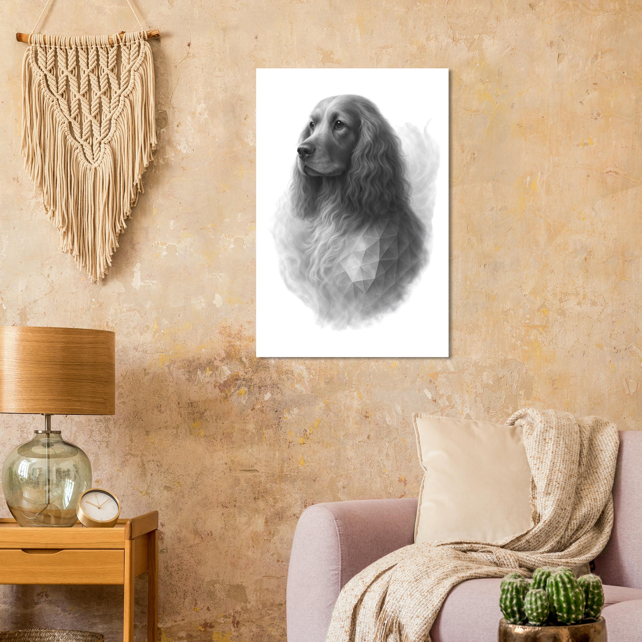 premium semi glossy paper poster cocker spaniel 2158de17-083f-42c3-8d37-ff1533455873