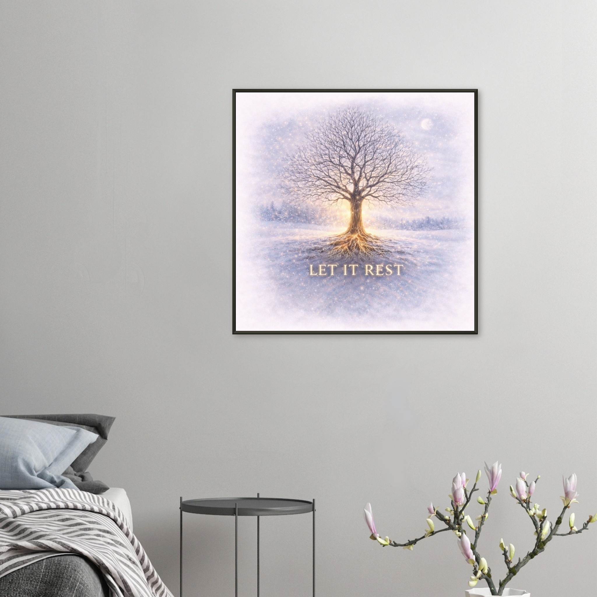 classic semi glossy paper metal framed poster let it rest 21d89142-9ab8-4e9b-99ff-e12ab307790c