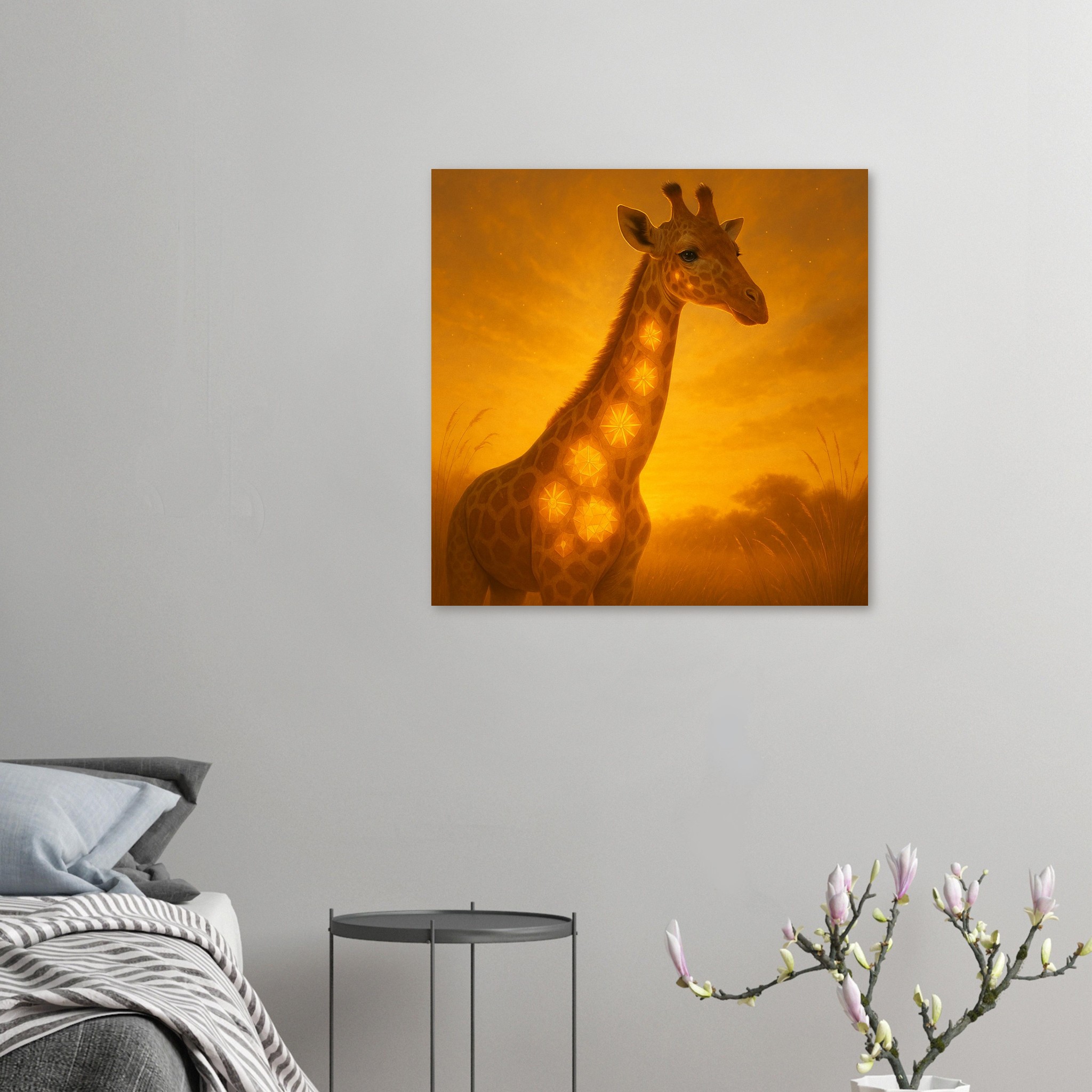 classic semi glossy paper poster giraffe 23c7cbf6-36bb-4d22-96ce-df4c65104039