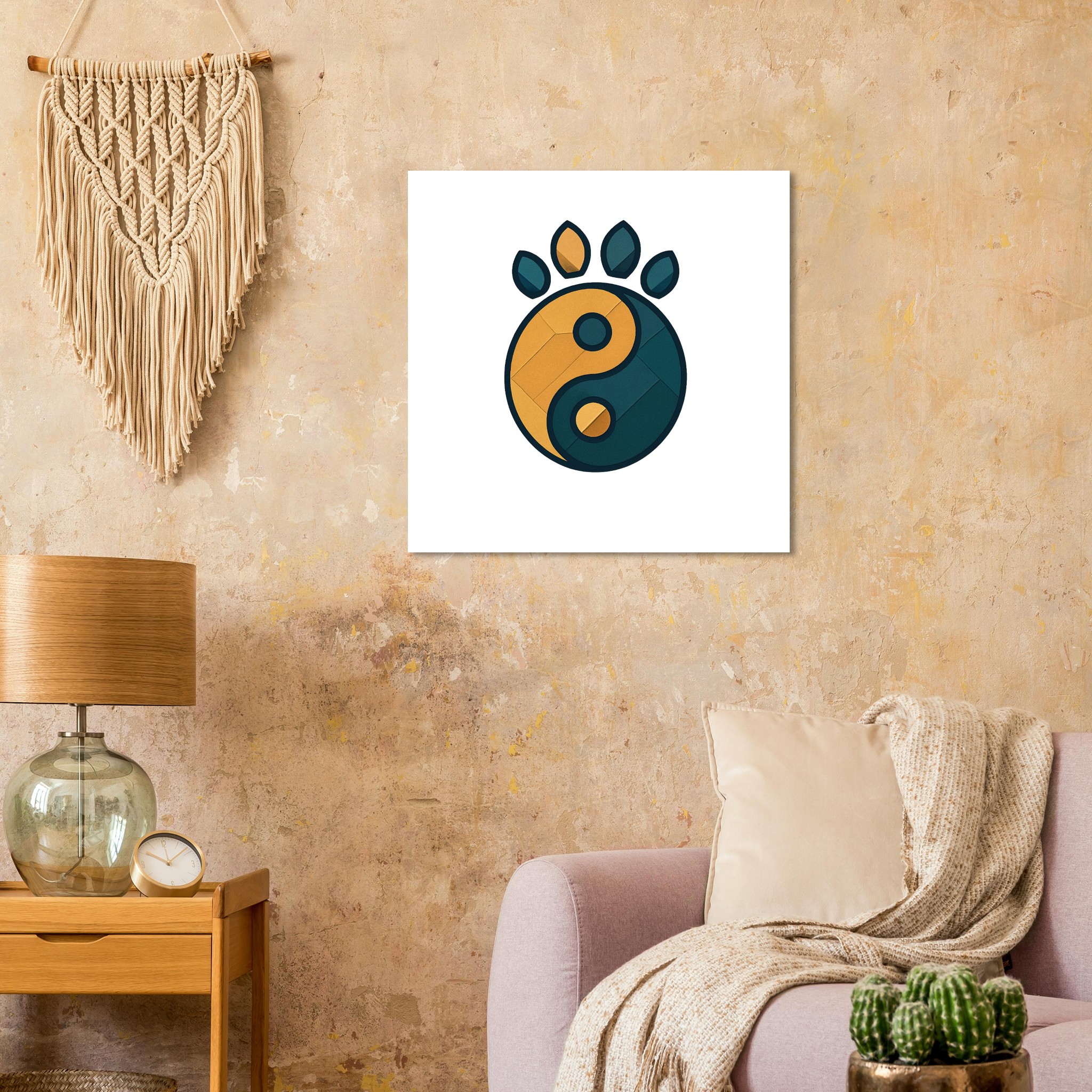 classic semi glossy paper poster yin and yang 24c7a48d-bea7-4610-aa8b-d6ef09925884