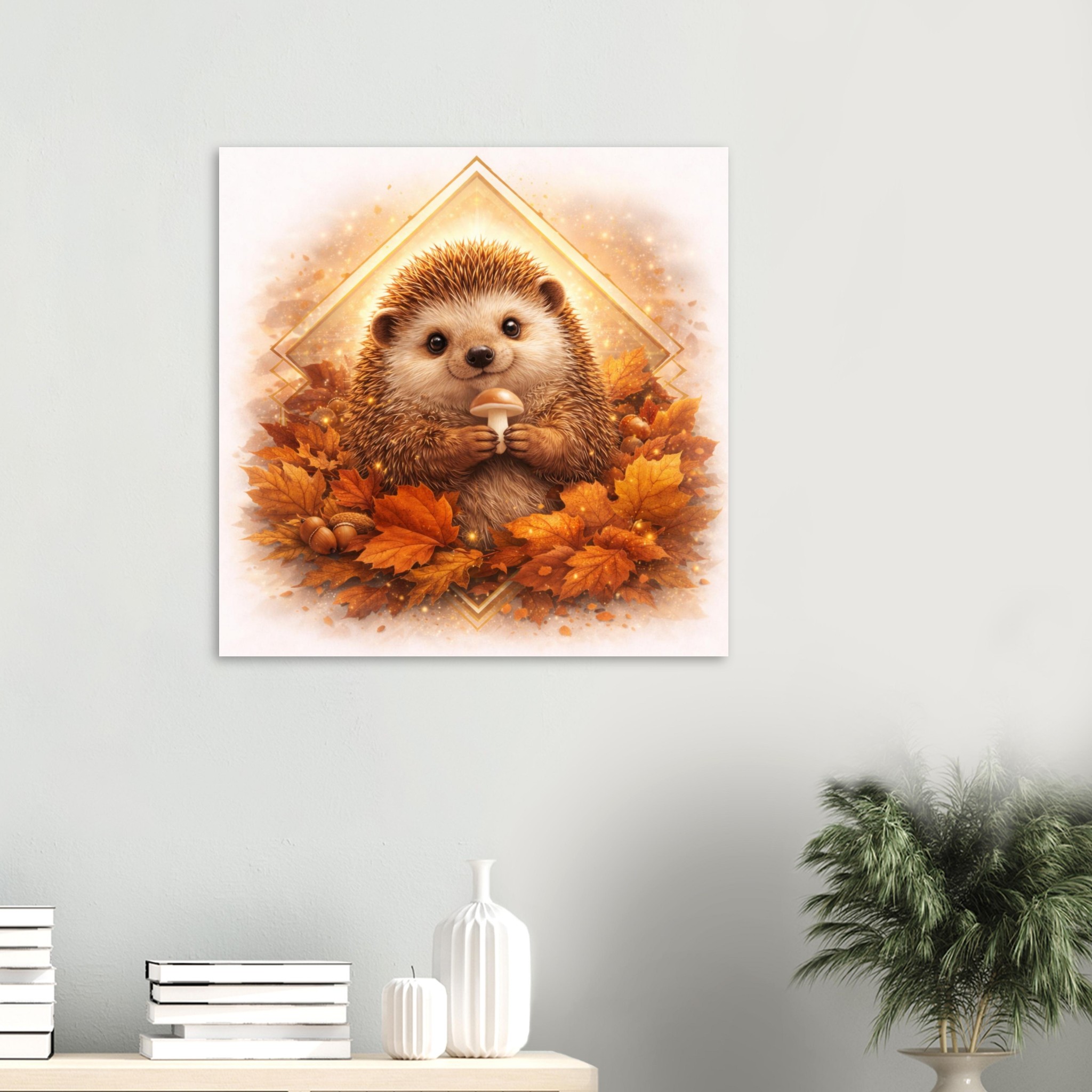 classic semi glossy paper poster, hedgehog 293ebe9c-afaf-4b52-a4ad-613a6629cfb4