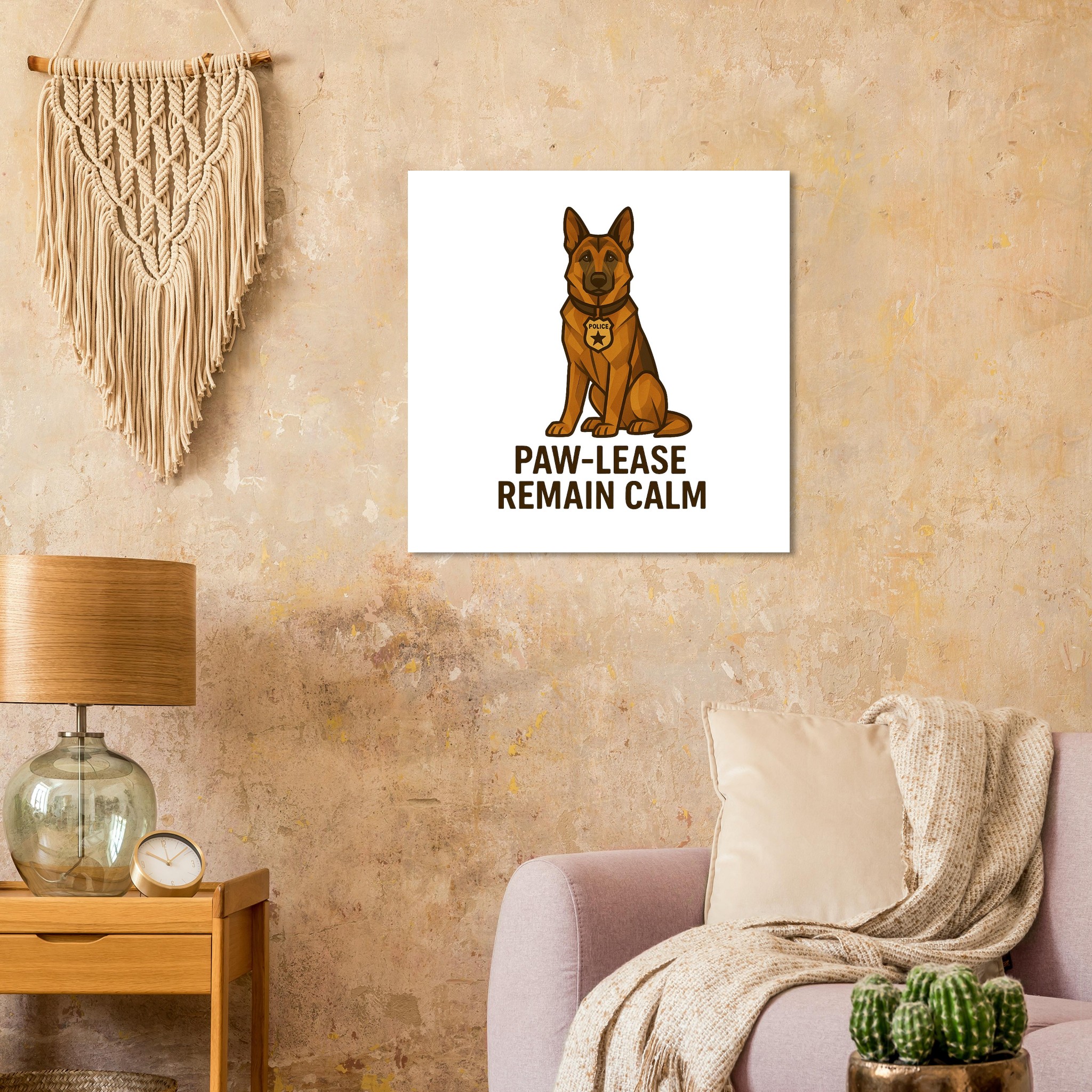 classic semi glossy paper poster paw lease remain calm 2cf8bd0c-f728-47bf-972d-59575fa44608