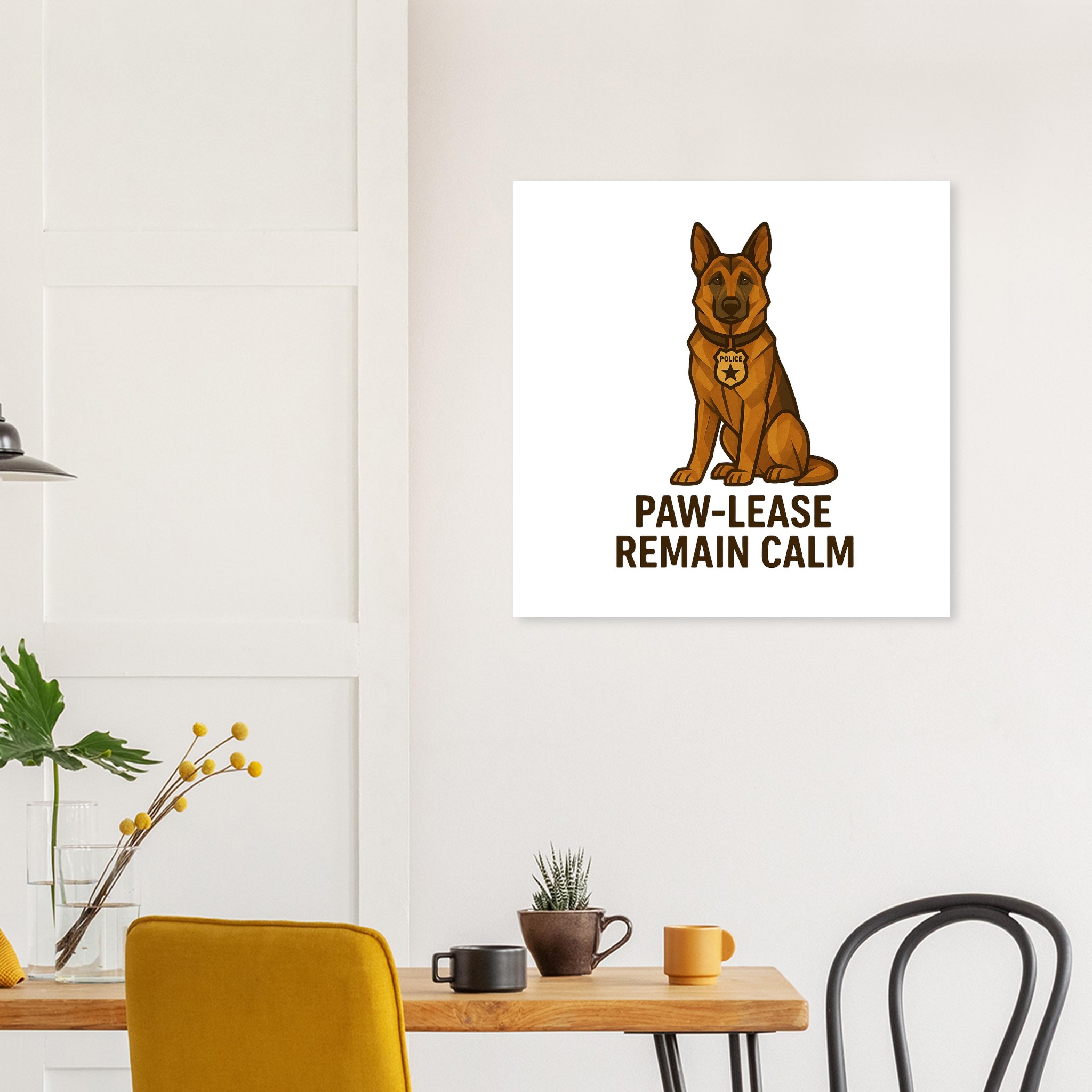 classic semi glossy paper poster paw lease remain calm 2d0e6cd3-1bc8-47b3-93e2-6579a39639df