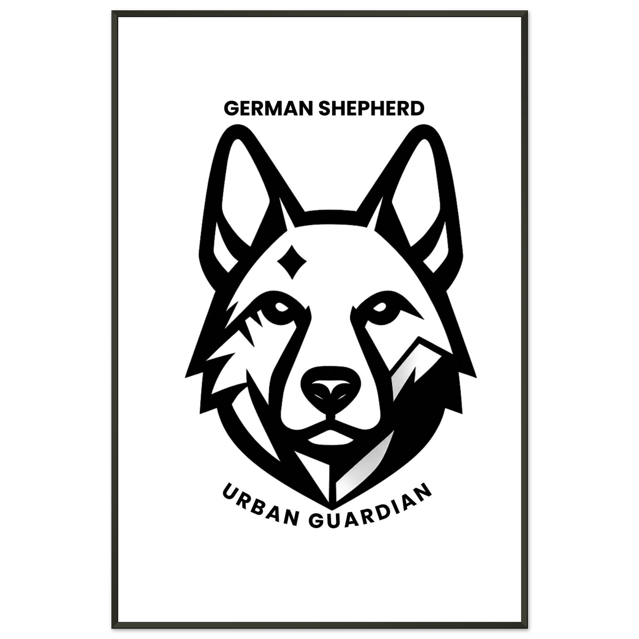 classic semi glossy paper metal framed poster urban guardian 2d5d4045-b94b-49fa-aefa-9474c4587949