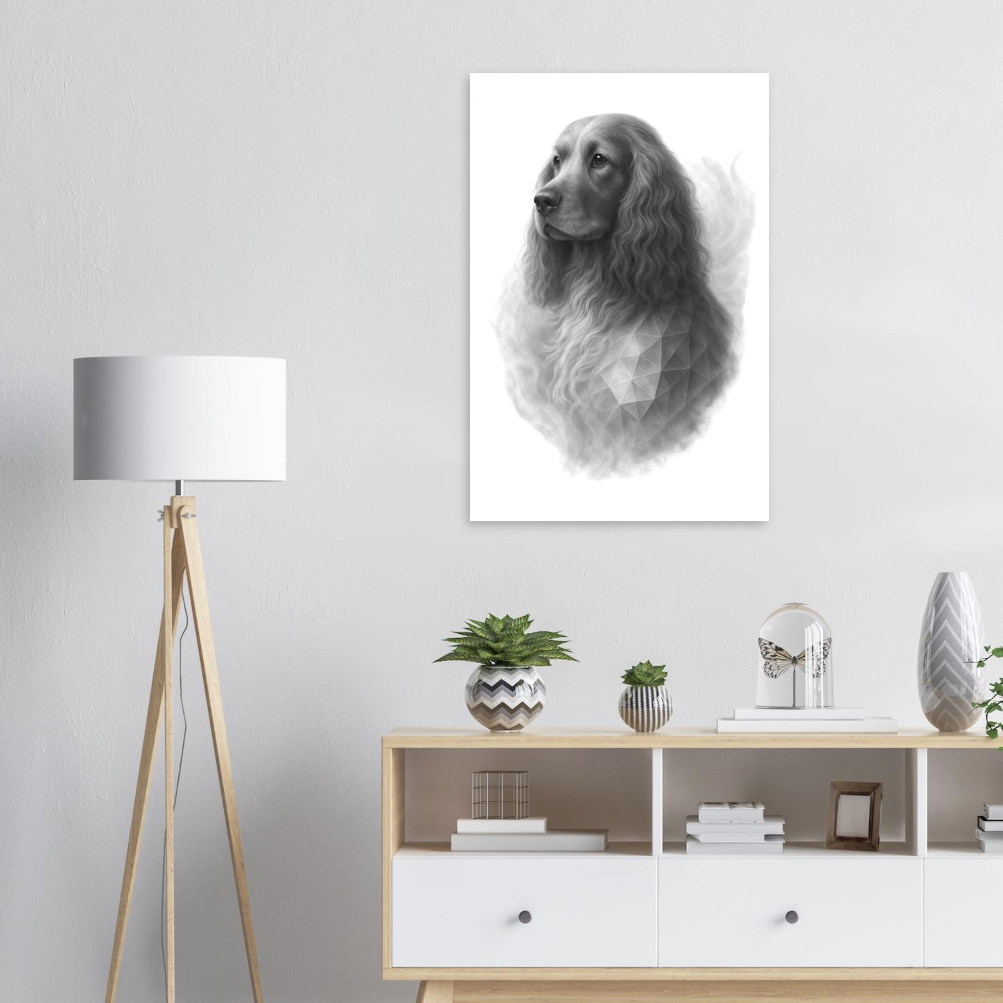premium semi glossy paper poster cocker spaniel 308eb52e-7cd0-4727-8cd3-387d3cebb898
