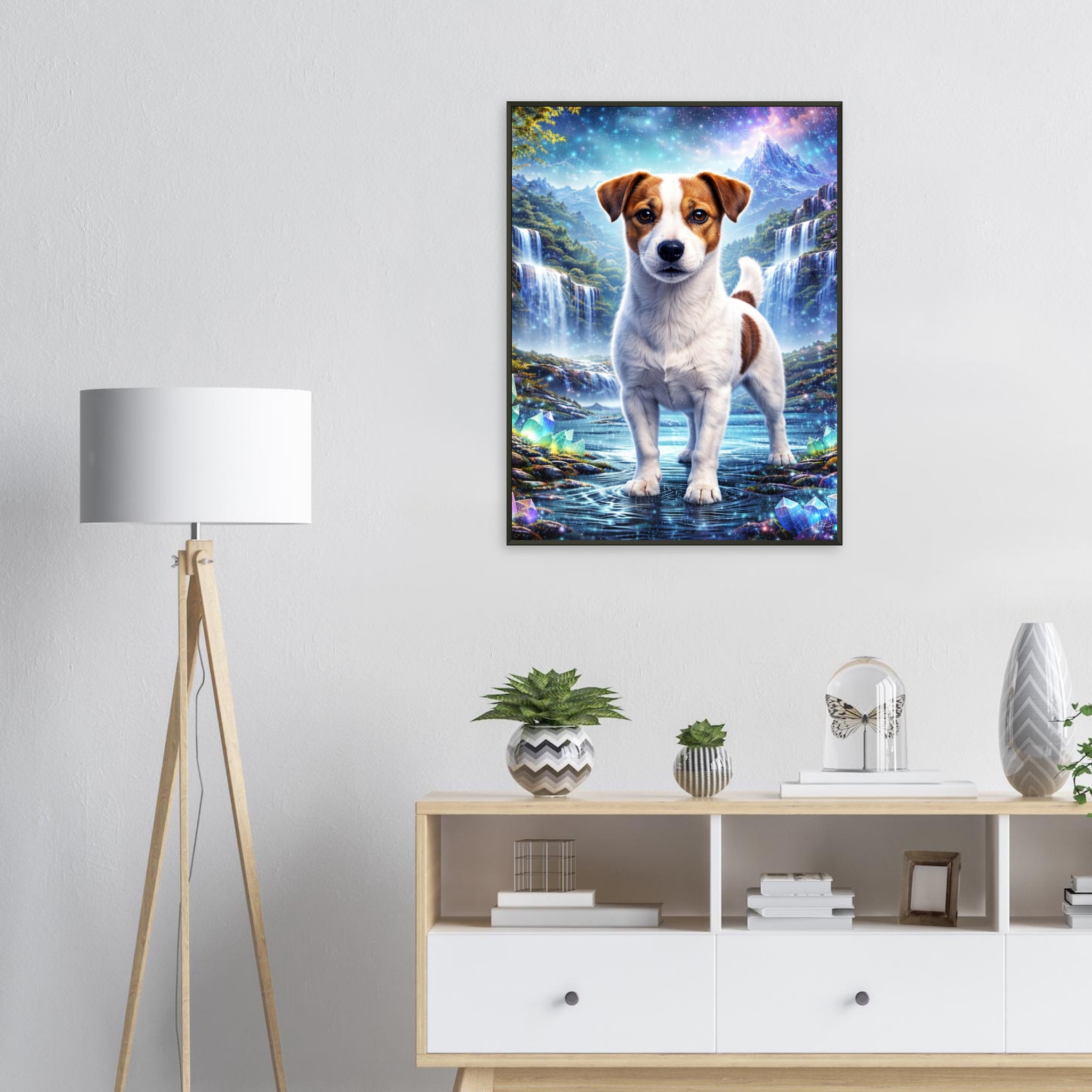 classic semi glossy paper metal framed poster jack russell 32dfc918-1546-47e6-a246-5f672aa14f6e
