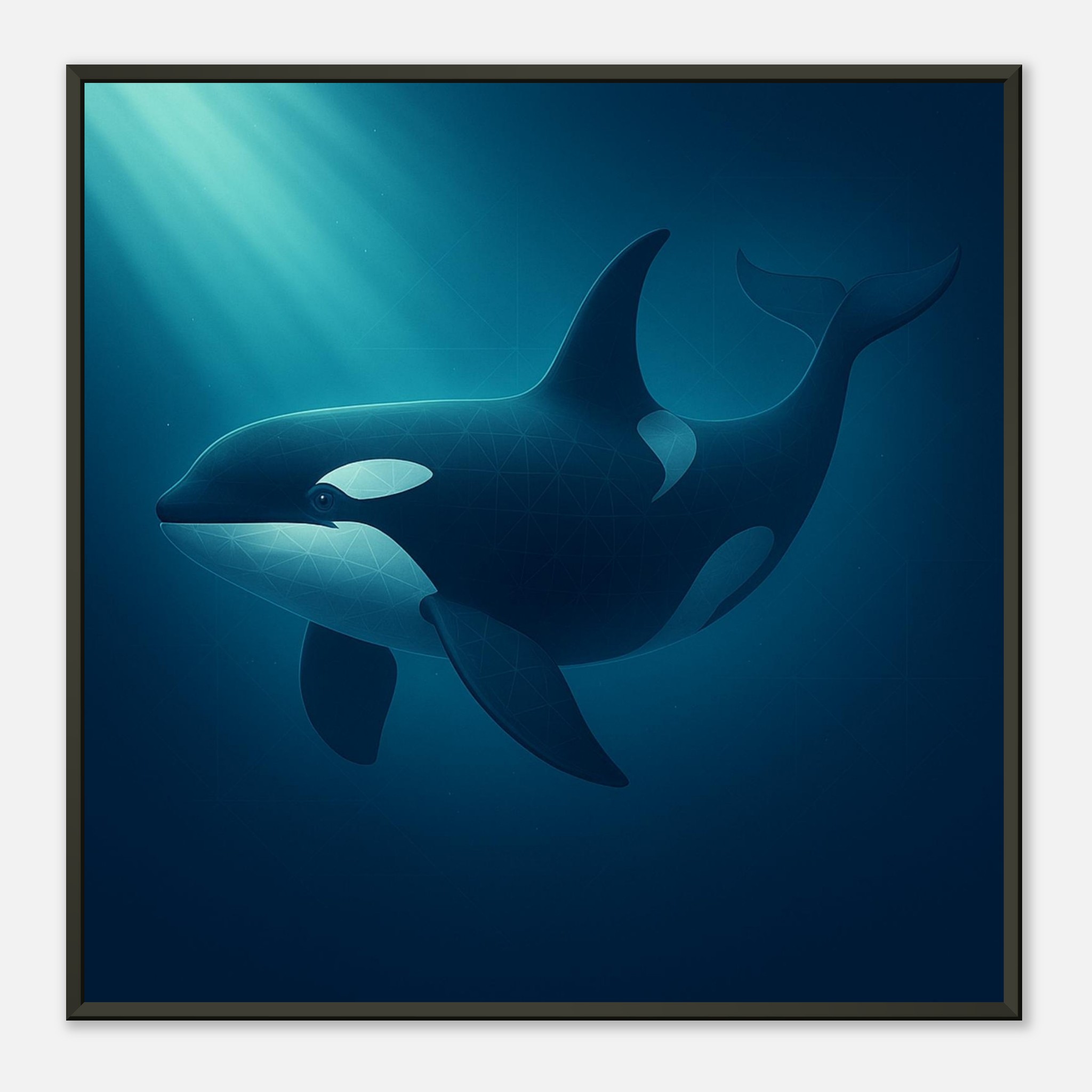 classic semi glossy paper metal framed poster orca 34fdc18b-fad3-4fce-b721-4ed9f829a401
