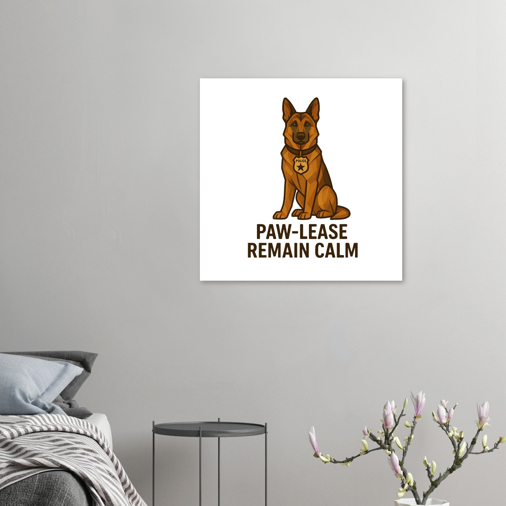 classic semi glossy paper poster paw lease remain calm 3673c49f-b3b4-4cde-8c3f-a3c607807011