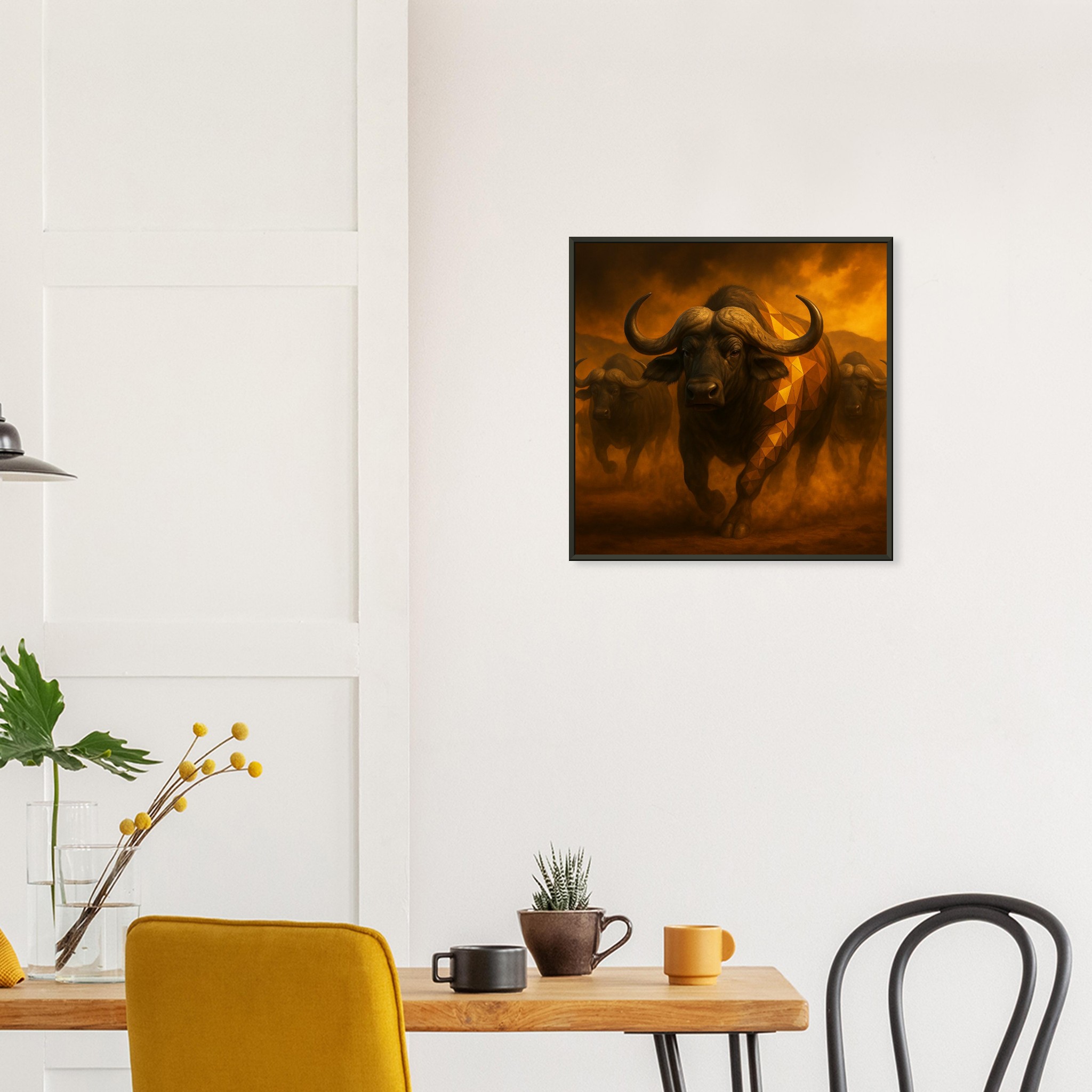 classic semi glossy paper metal framed poster buffalo 388d6cba-8200-4de9-aaae-7aaafc443d62