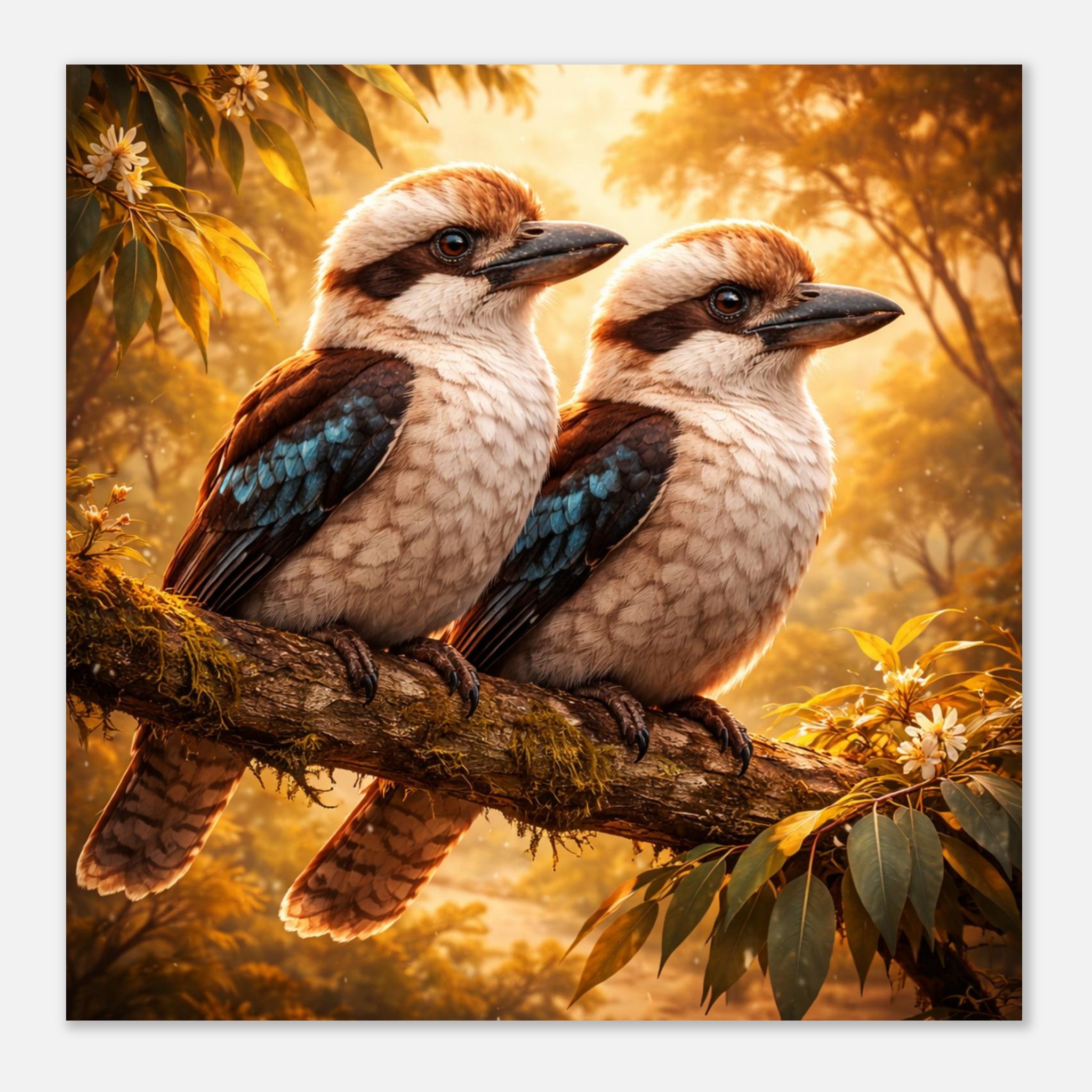 classic semi glossy paper poster kookaburra pair 38afef26-10ca-4261-8916-332f781109a5