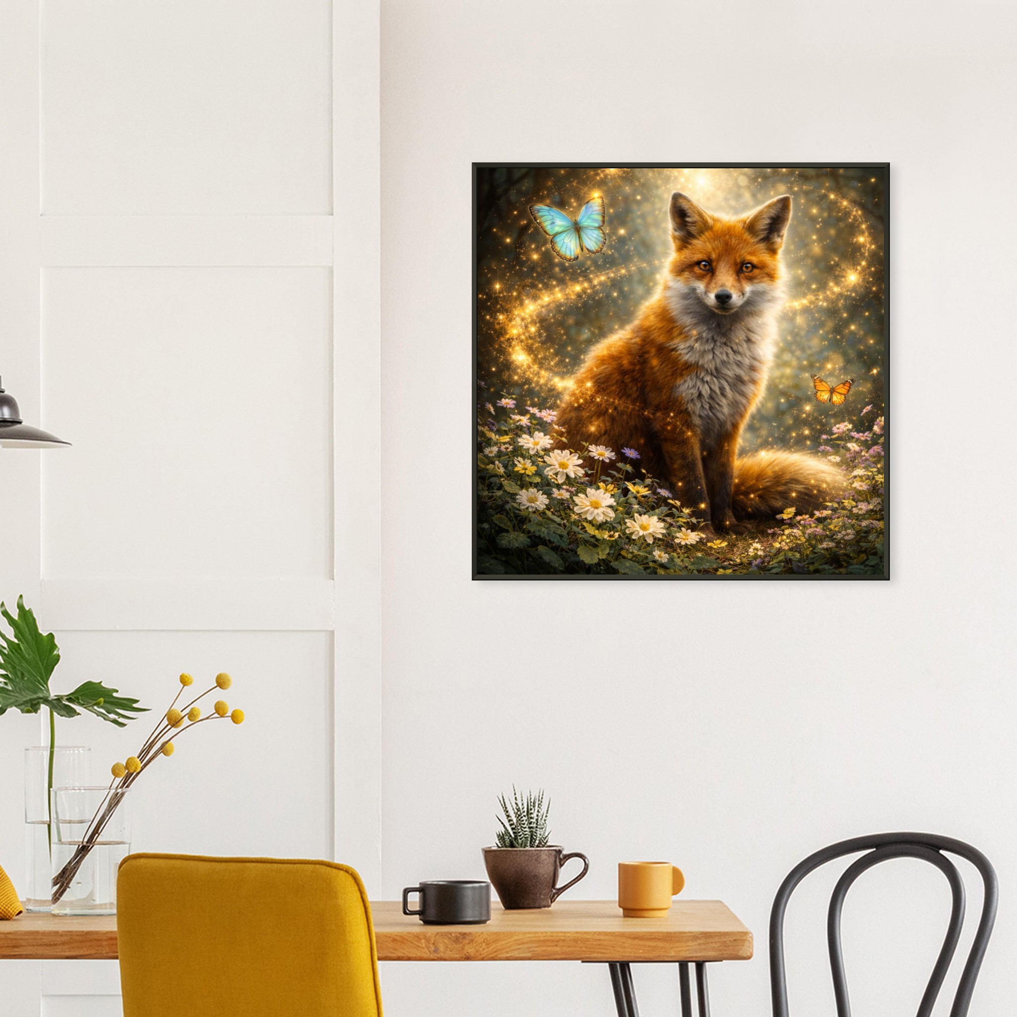 classic semi glossy paper metal framed postered fox 39090e6f-cb37-4c98-a909-4574841987c5