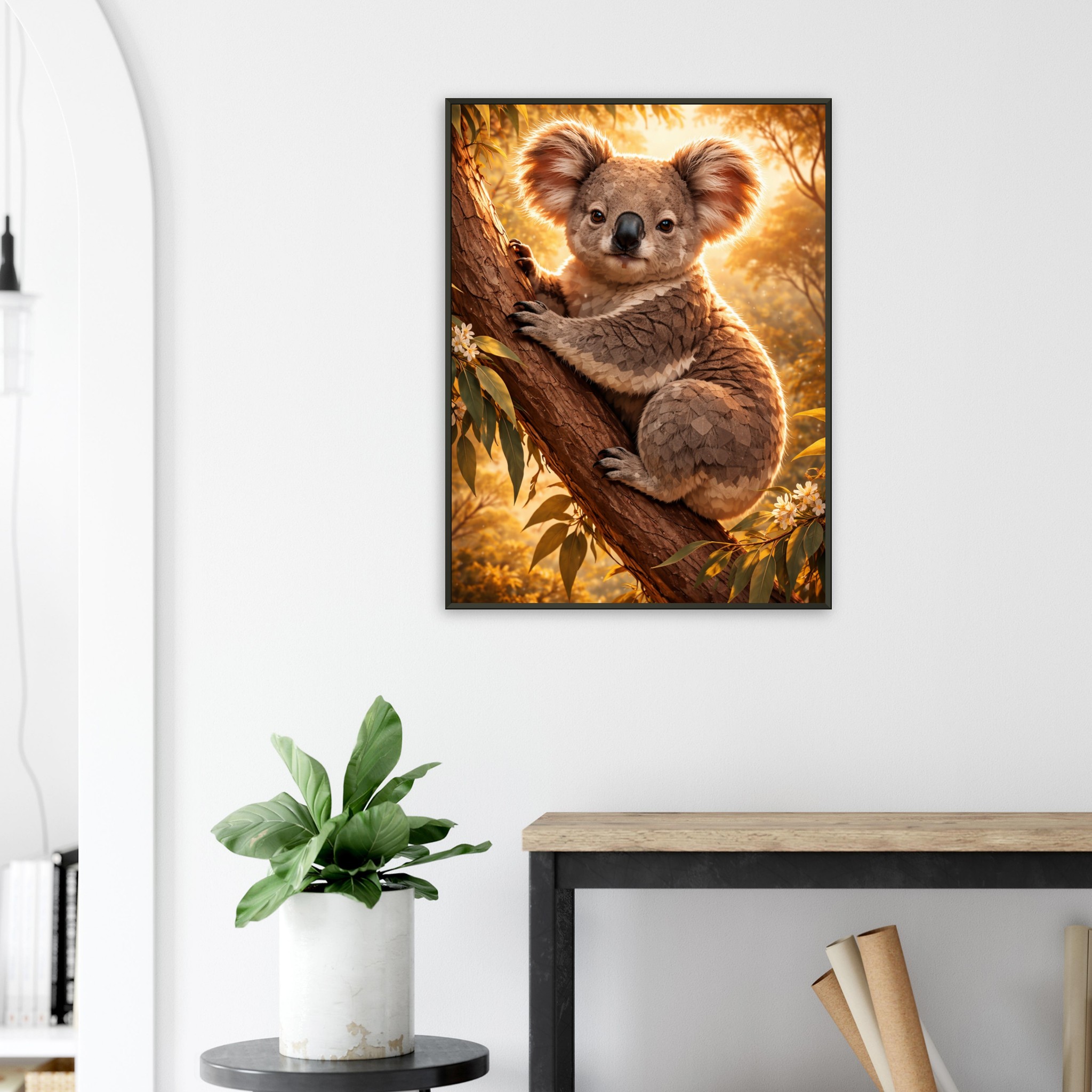 classic semi glossy paper metal framed poster koala art 390dcc68-4aae-41ef-9960-2b97f0634642