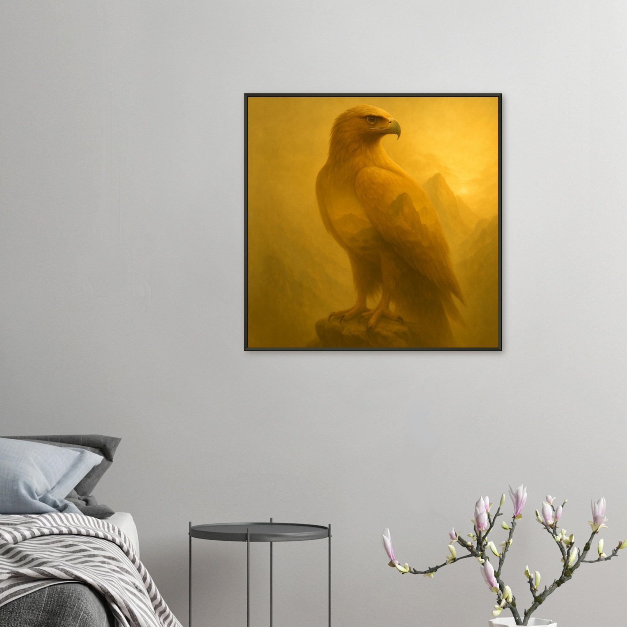 classic semi glossy paper metal framed poster golden eagle 3a58ffbd-c96c-4df3-9769-1f090a69dd18