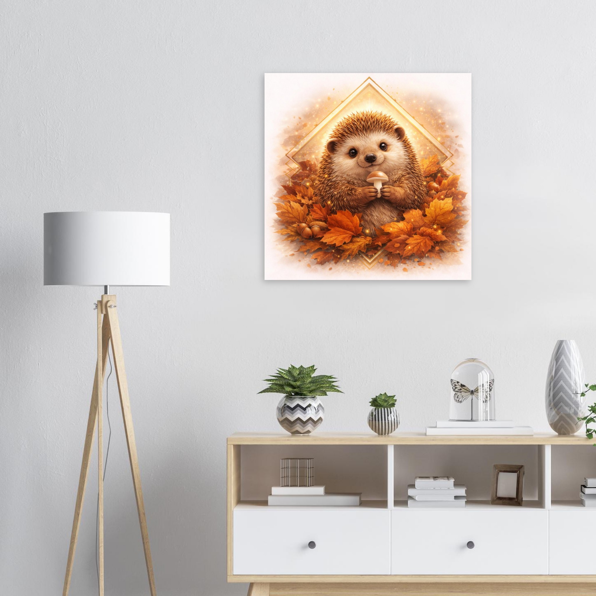 classic semi glossy paper poster, hedgehog 3b1652ab-1ab9-42dc-be0b-d26358afe22b