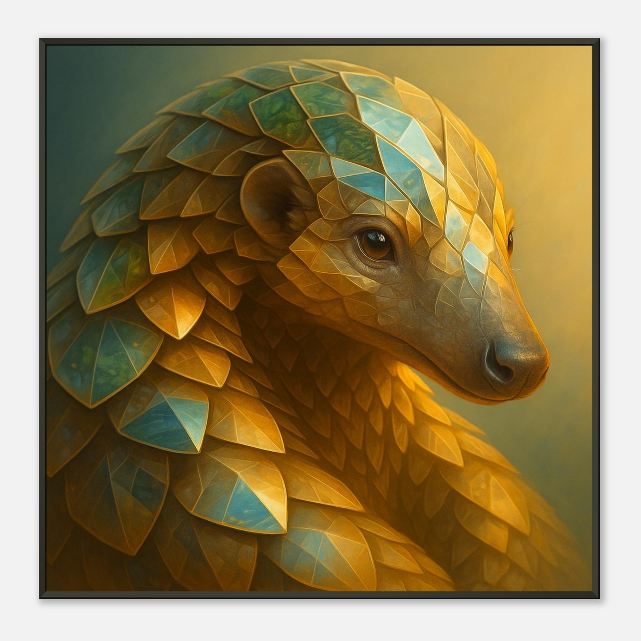 classic semi glossy paper metal framed poster pangolin 3d4b9a53-7451-422e-8434-b02348bfa807