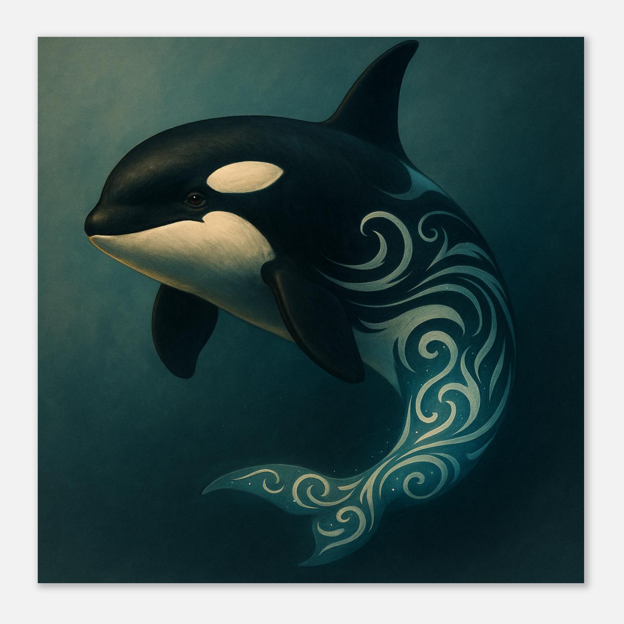 classic semi glossy paper poster orca 3e9cb230-b14d-471e-a17b-213a7d0e754a