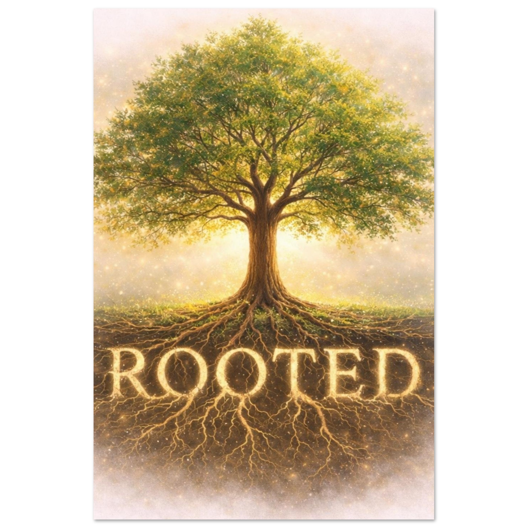classic semi glossy paper poster rooted tree 3ed894b1-ee73-4d41-81e7-64e0b52a6a97