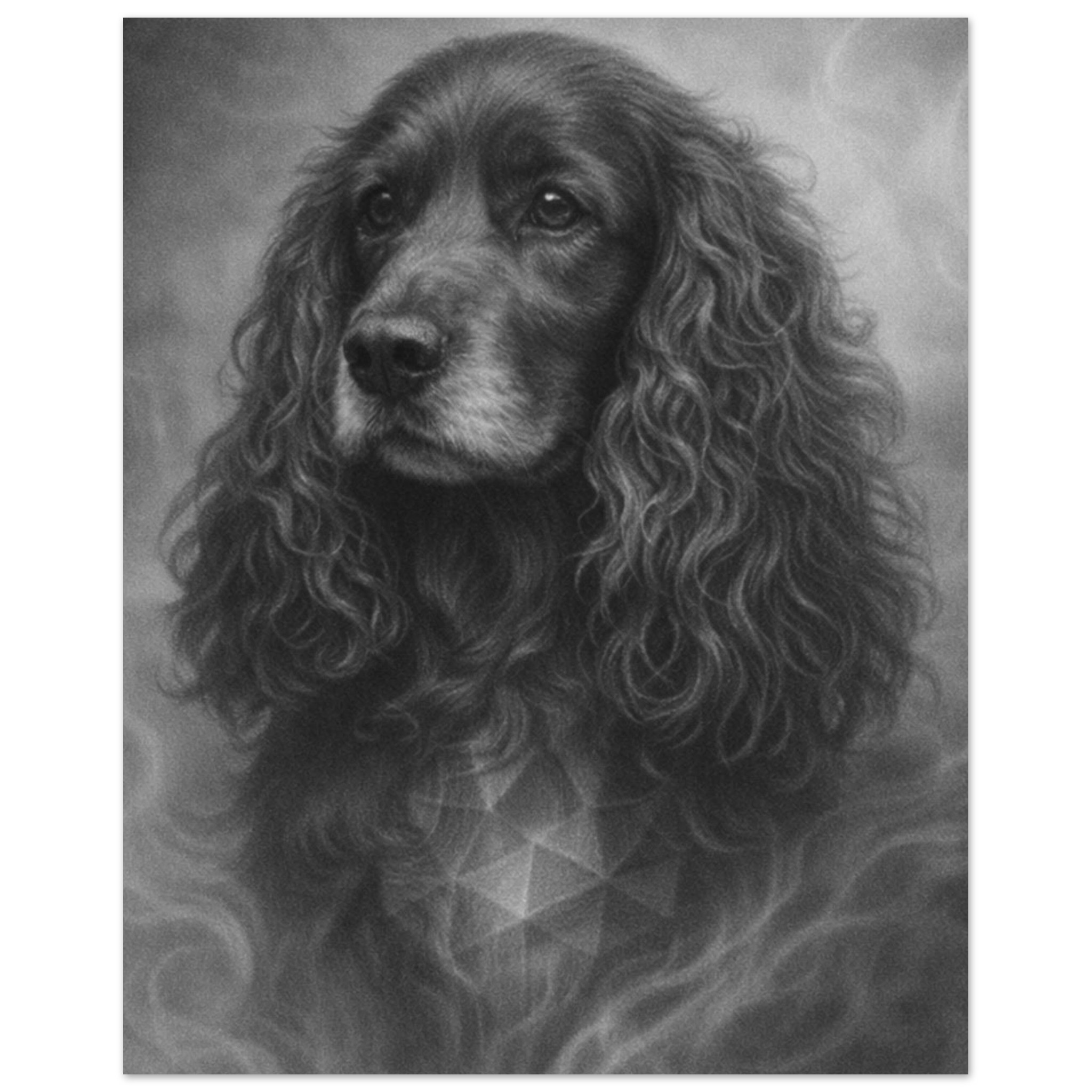 classic semi glossy paper poster cocker spaniel 3fce2294-2e28-41c7-88f9-6a724ad6f310