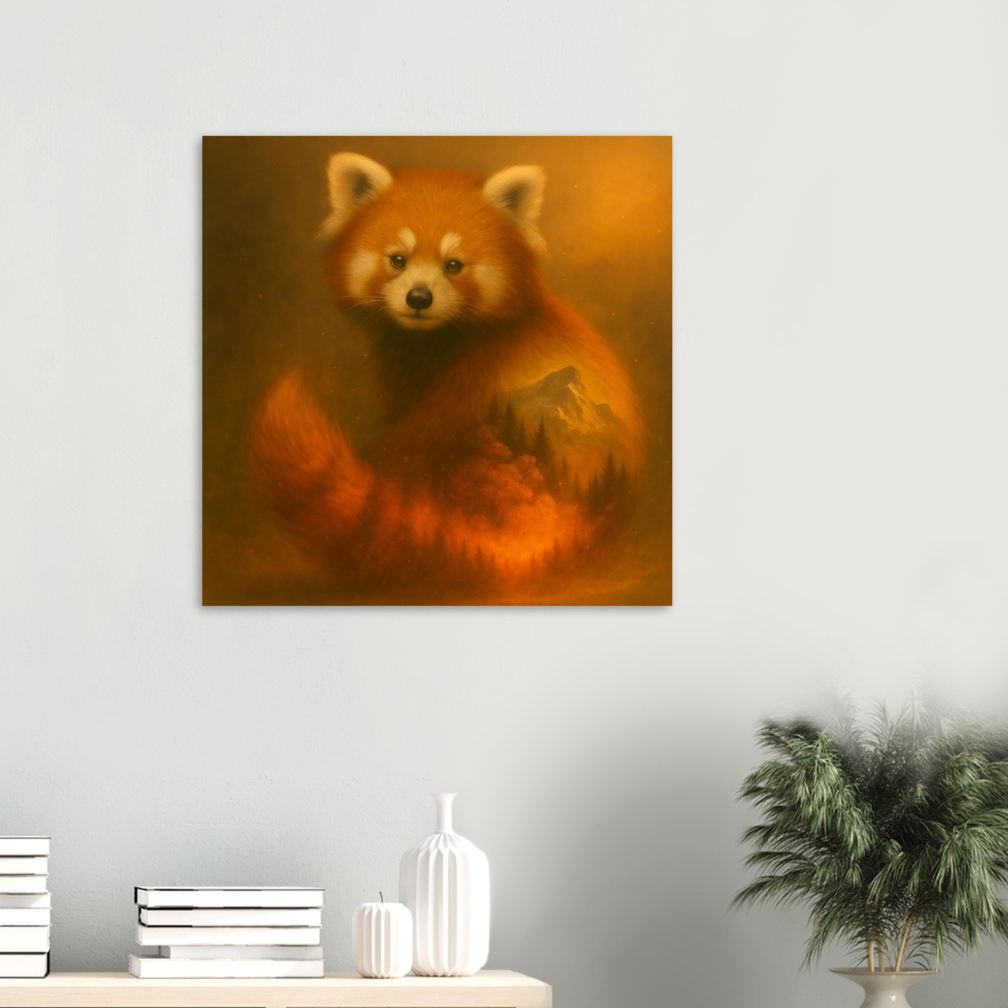 classic semi glossy paper poster red panda 406e96ee-97e7-4004-80a4-06bf45b000f9