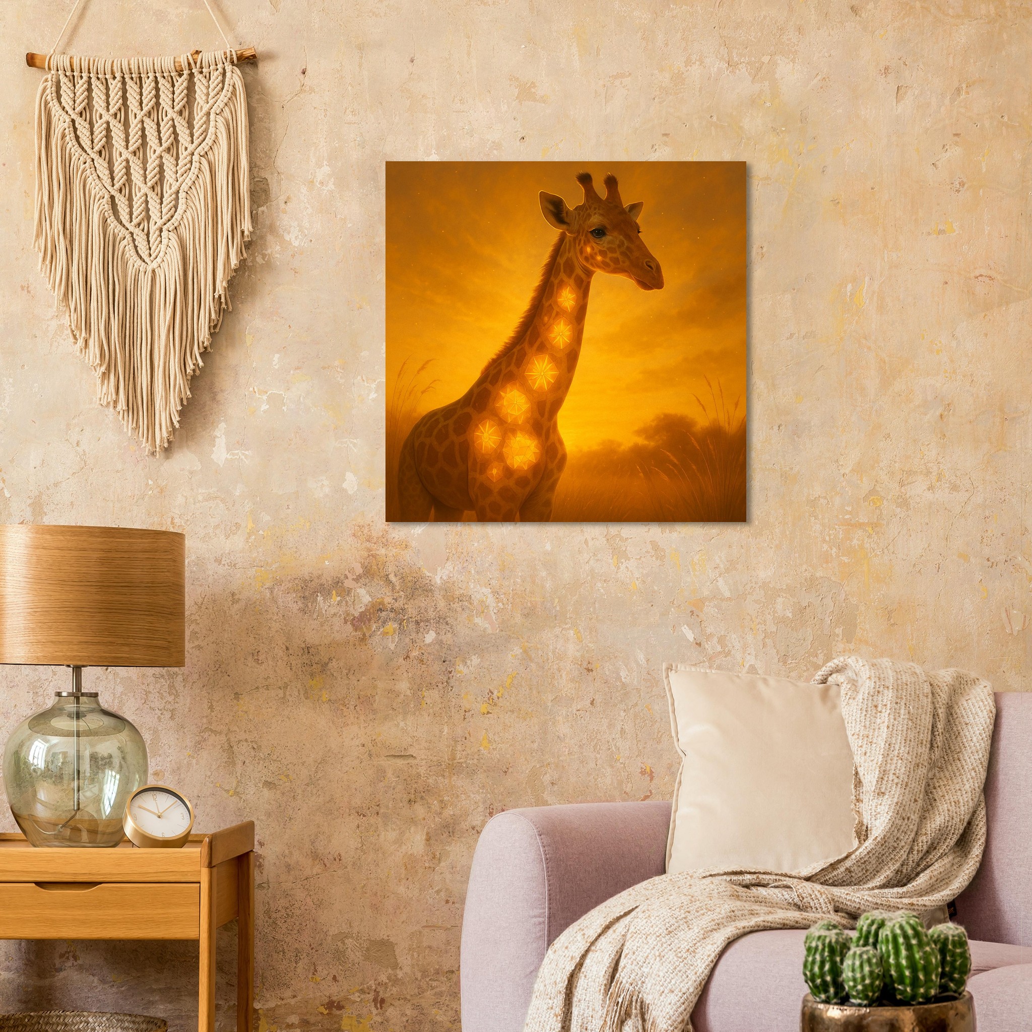 classic semi glossy paper poster giraffe 40bbcd6f-4e03-4c32-bfda-79eae4ff582b