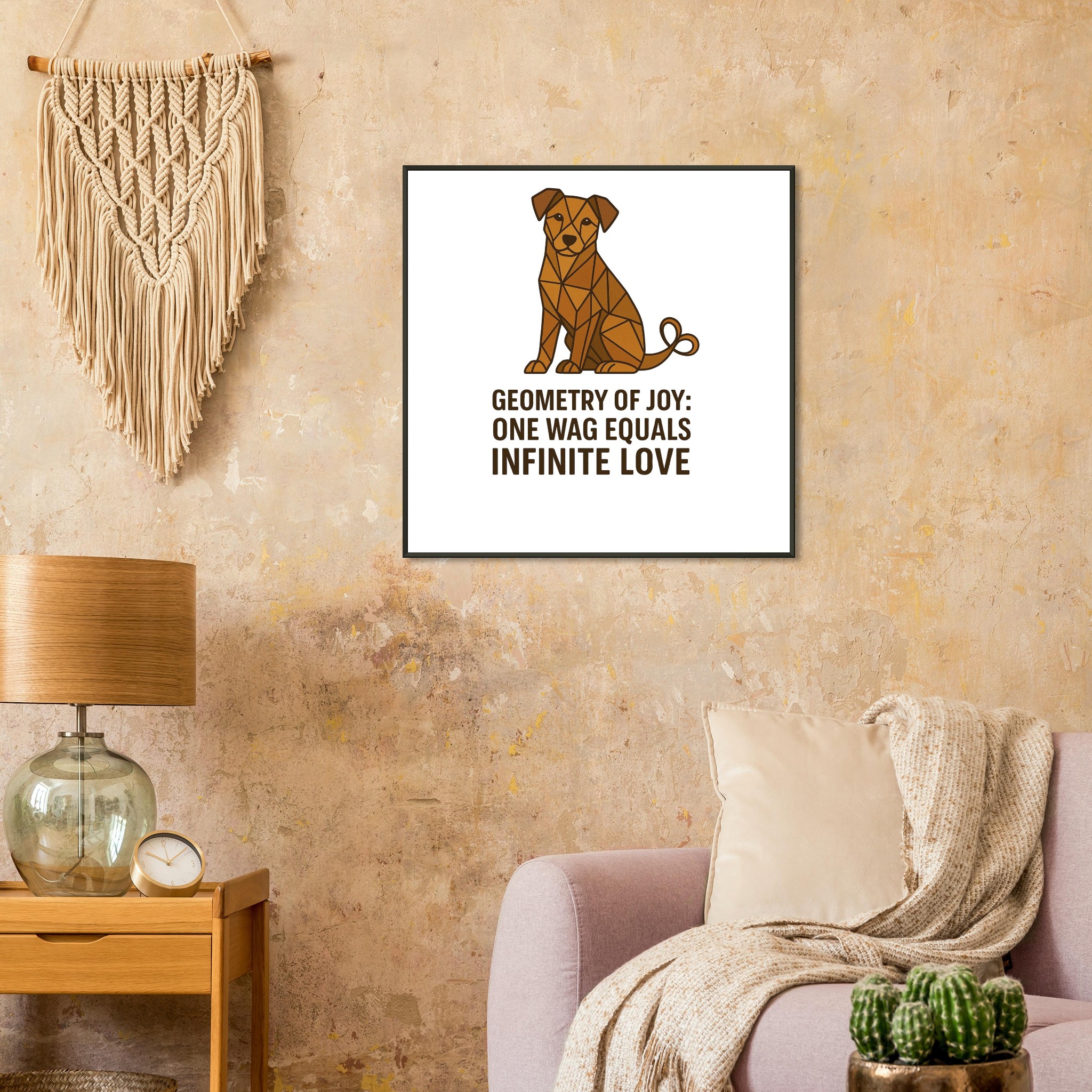 classic semi glossy paper metal framed poster geometry of joy 43ae60ac-c551-451d-8c68-422c67e1955f