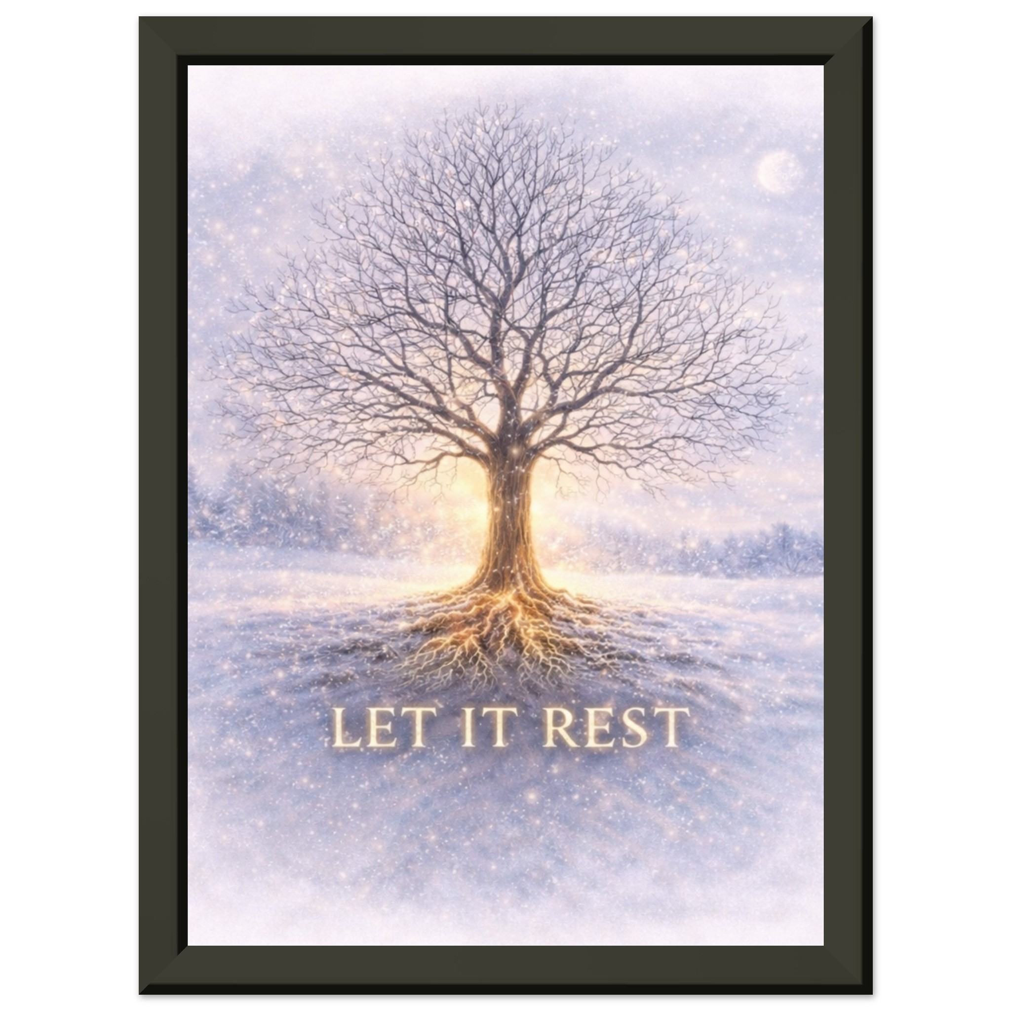 classic semi glossy paper metal framed poster let it rest 45d5d085-e2c4-47b9-861b-2e42218b1303