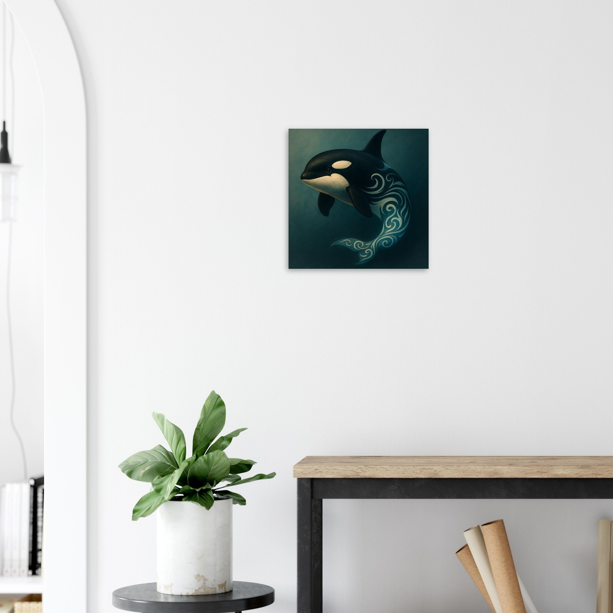 classic semi glossy paper poster orca 4839e271-9c40-445e-97ef-50d028053624