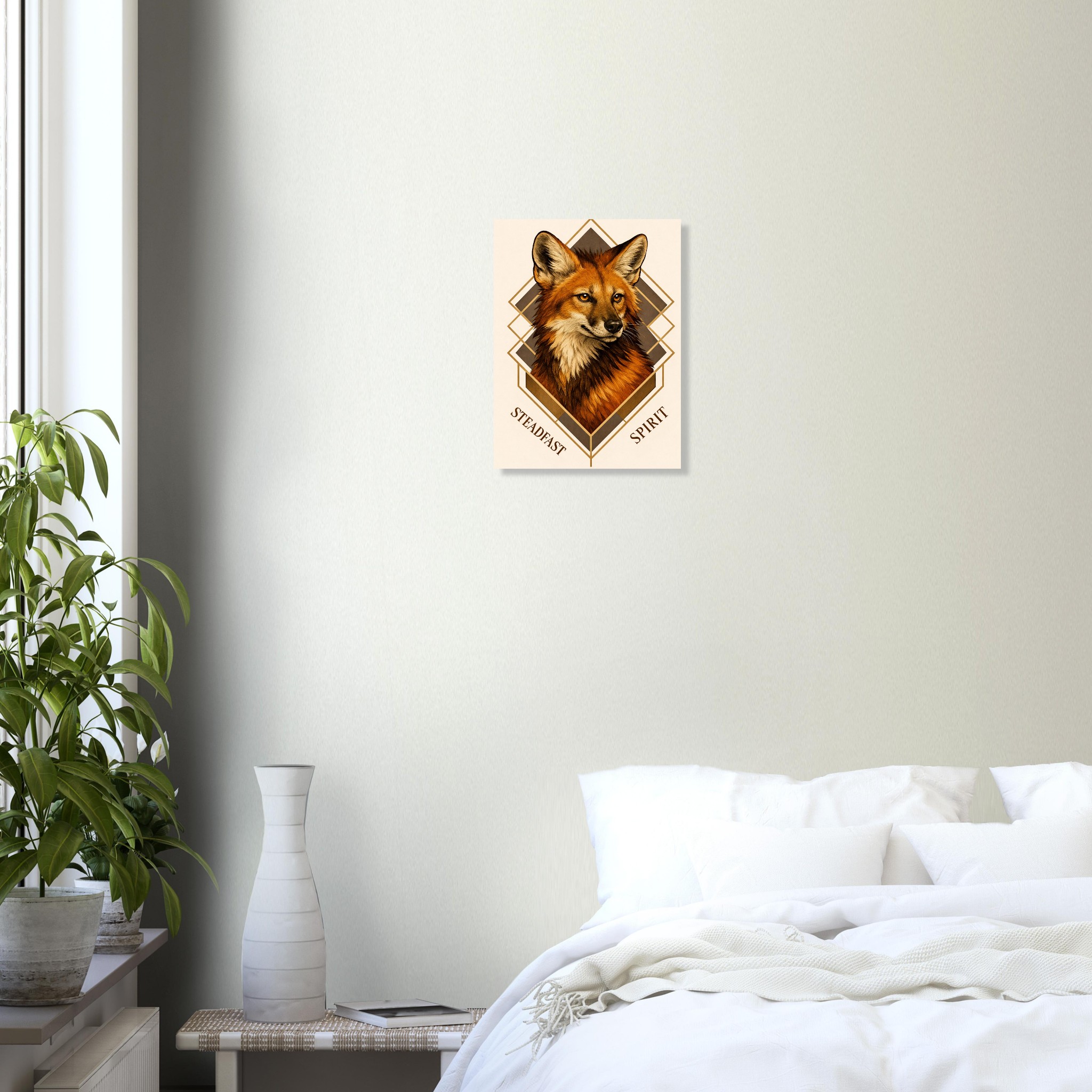 classic semi glossy paper poster maned wolf 4a2b85cc-0eaf-4476-8b02-b2da77ba56b5