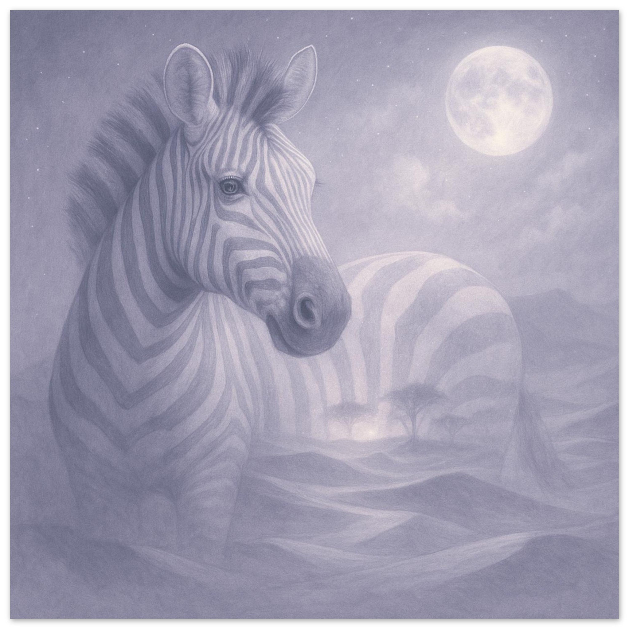 classic semi glossy paper poster zebra 4c393fcd-3fb6-4f26-88ed-acf2bf277bbf