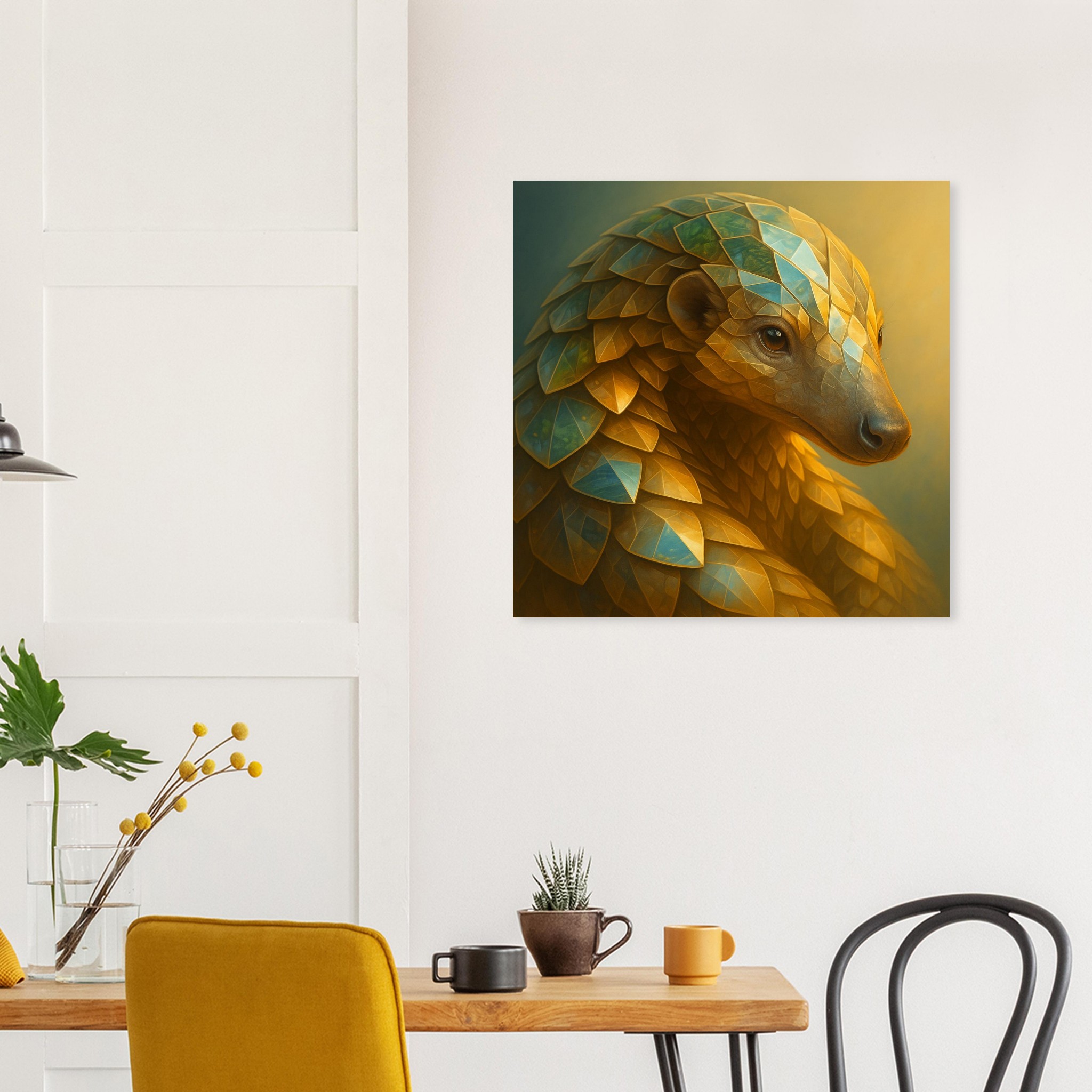 classic semi glossy paper poster pangolin 4d611c84-932c-4521-bdd0-7900a1c217af