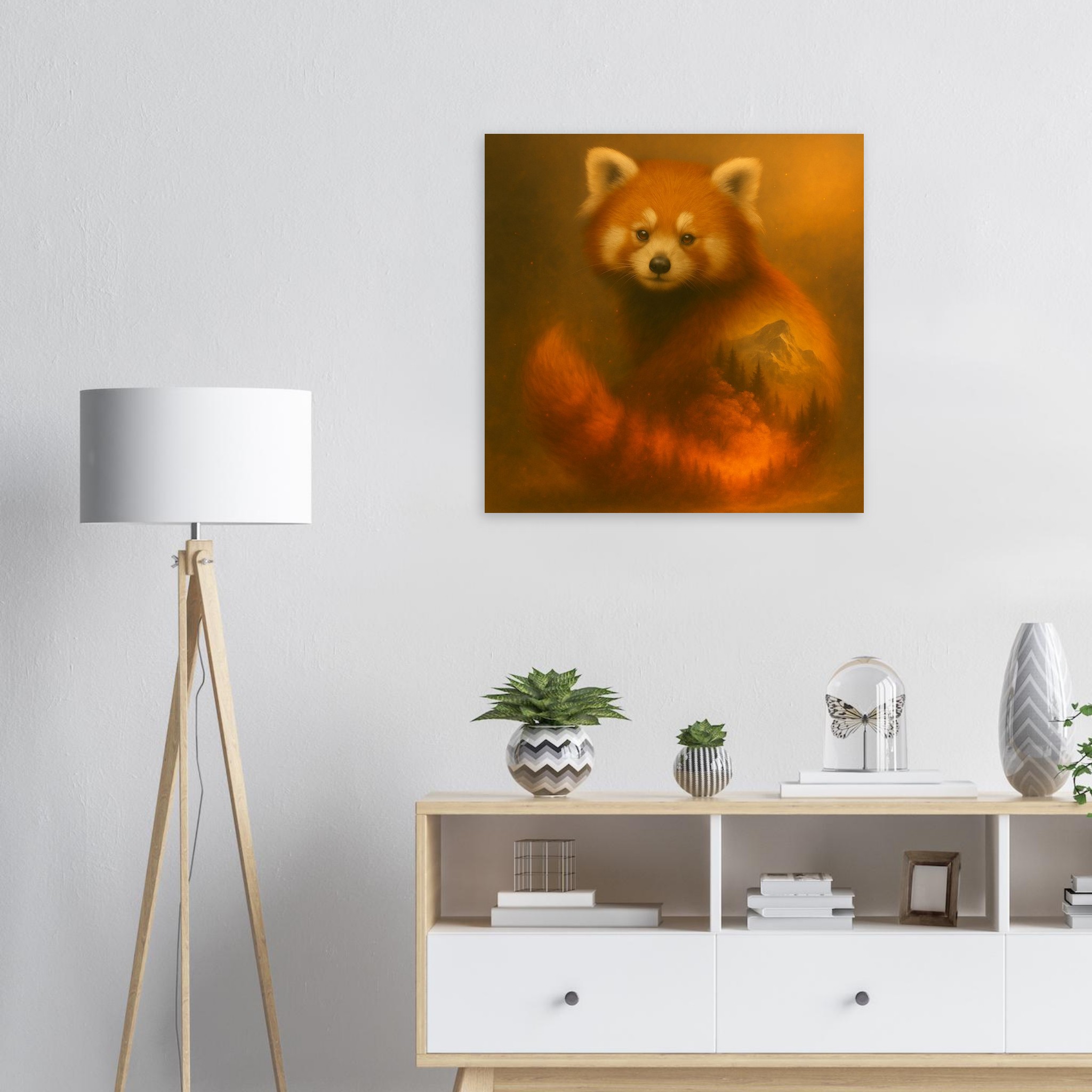 classic semi glossy paper poster red panda 4ddd7ba3-0052-479c-9f75-94df3f012582