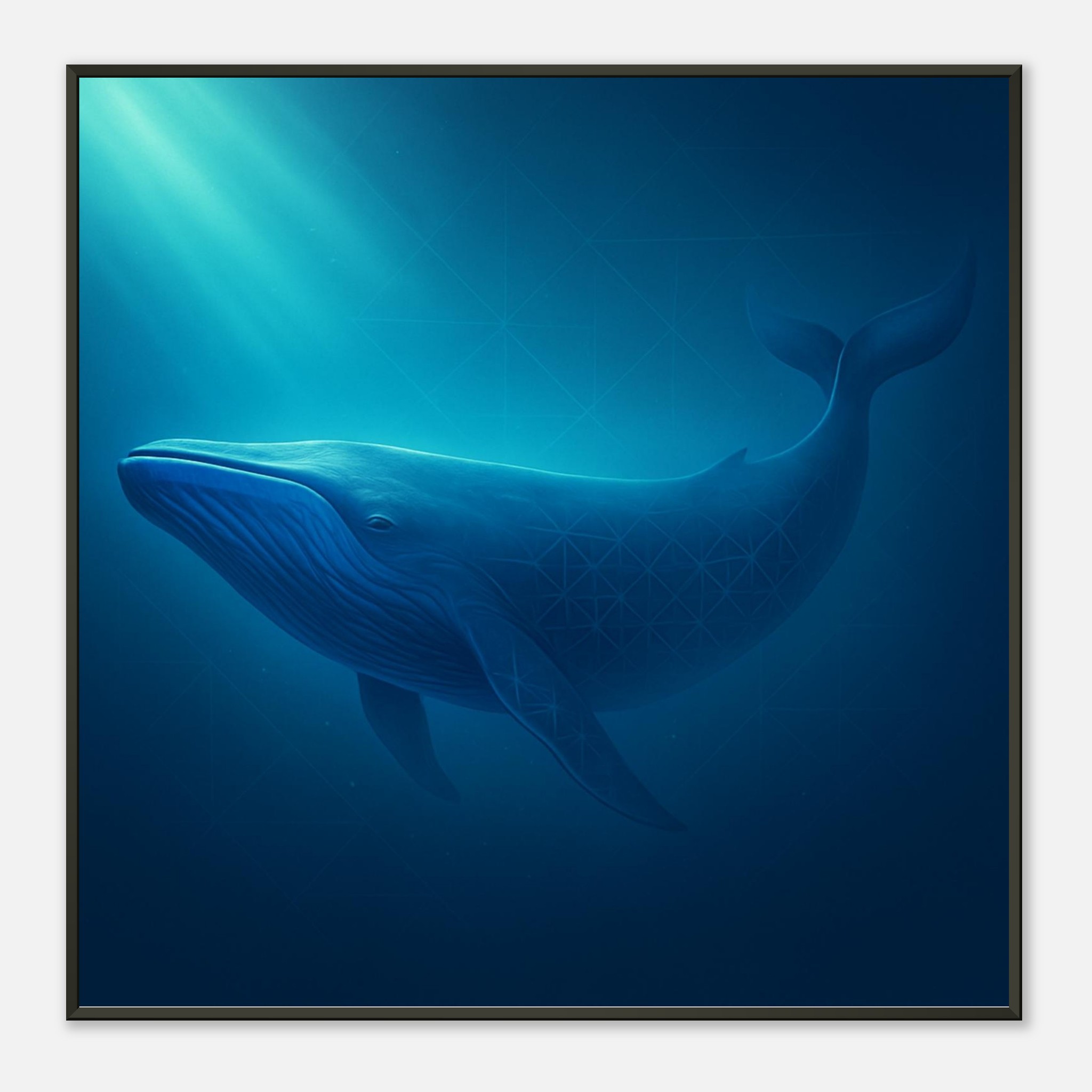 classic semi glossy paper metal framed poster humpback whale 4e98352b-5190-4cb5-8592-d7f9576d5b49
