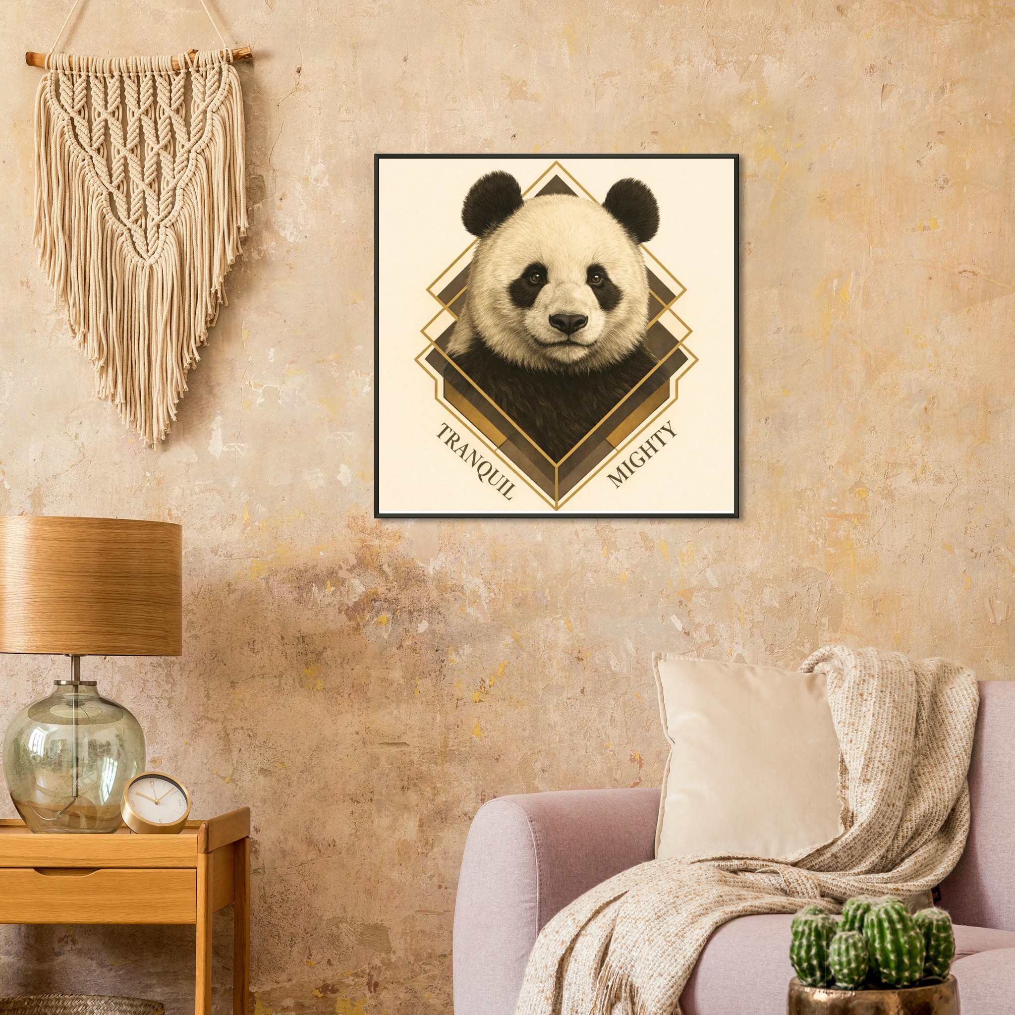 classic semi glossy paper metal framed poster panda wall art 4ed51fc2-bcef-4b8a-b6e0-afafa5de4ae9
